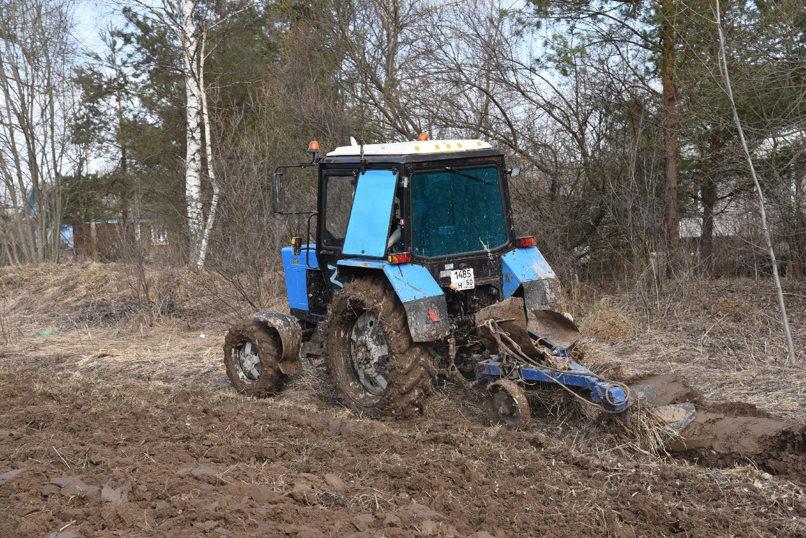 лотошино, благоустройство, опашка деревень, защита от пожаров,