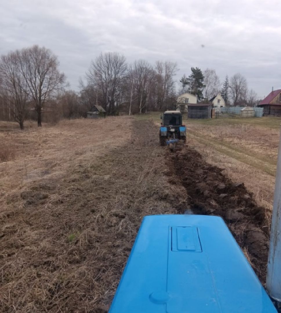 лотошино, благоустройство, опашка деревень, защита от пожаров,
