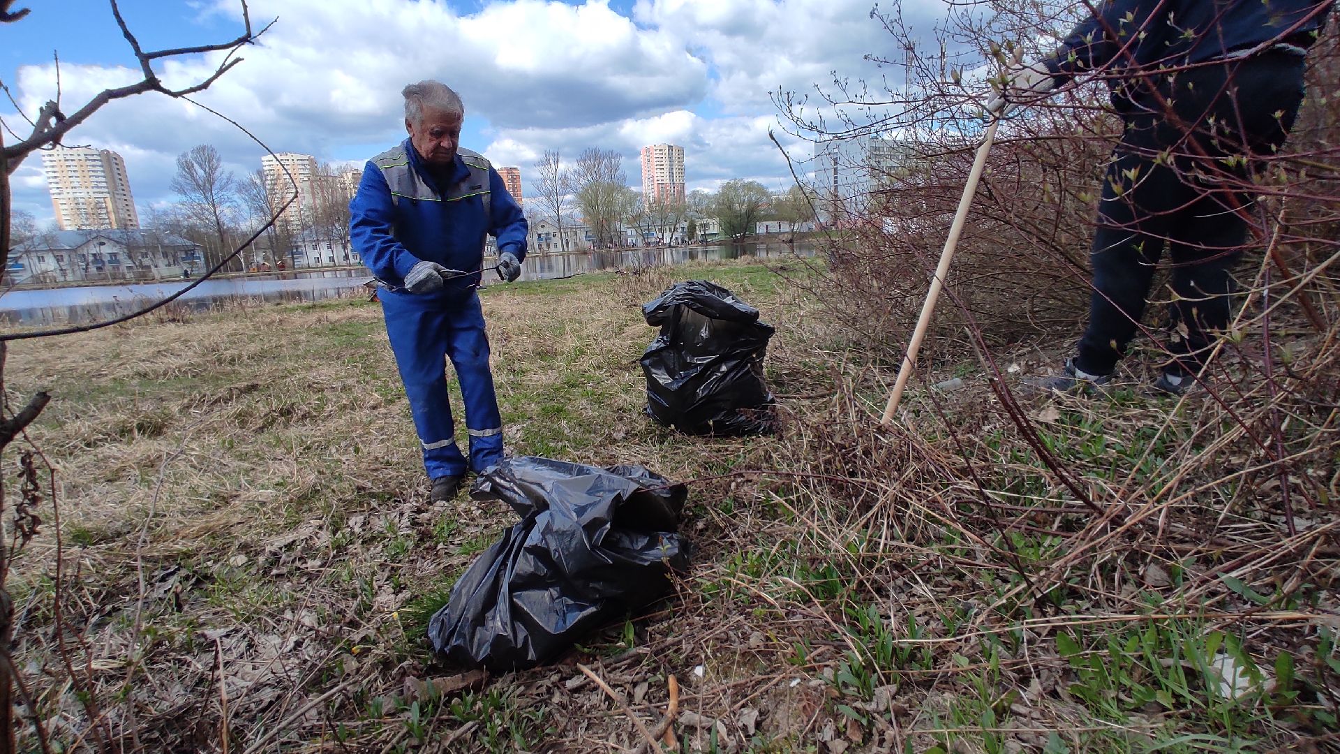 Лобня, благоустройство, субботник