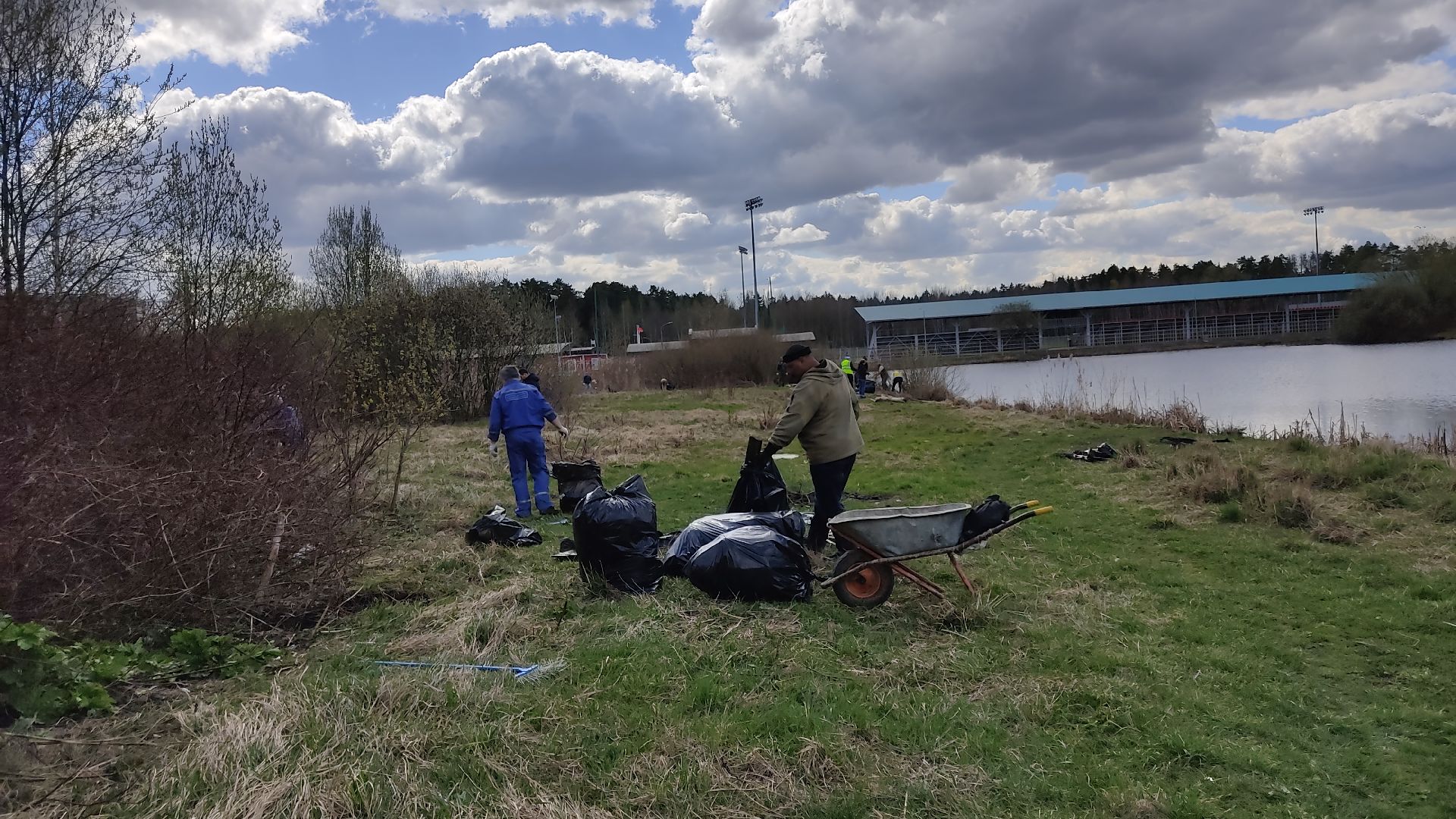 Лобня, благоустройство, субботник