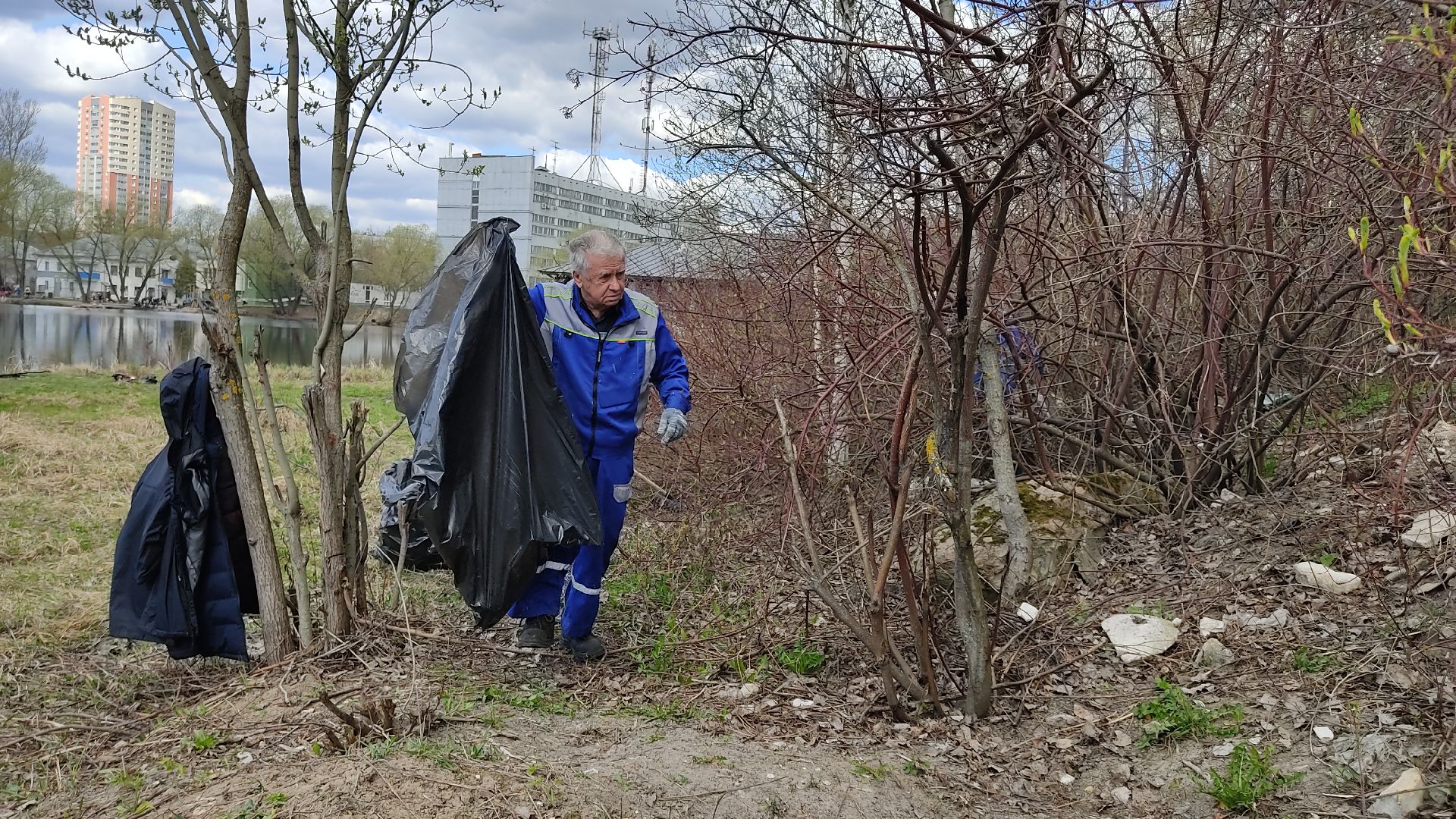 Лобня, благоустройство, субботник