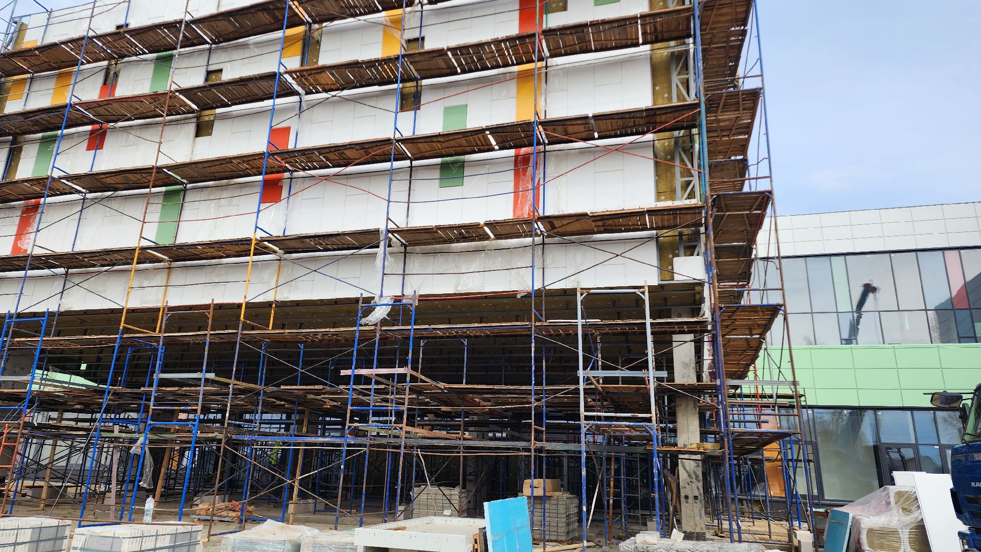 строительство, новая школа, домодедово, барыбино, подмосковье, дети, образование, нацпроект,