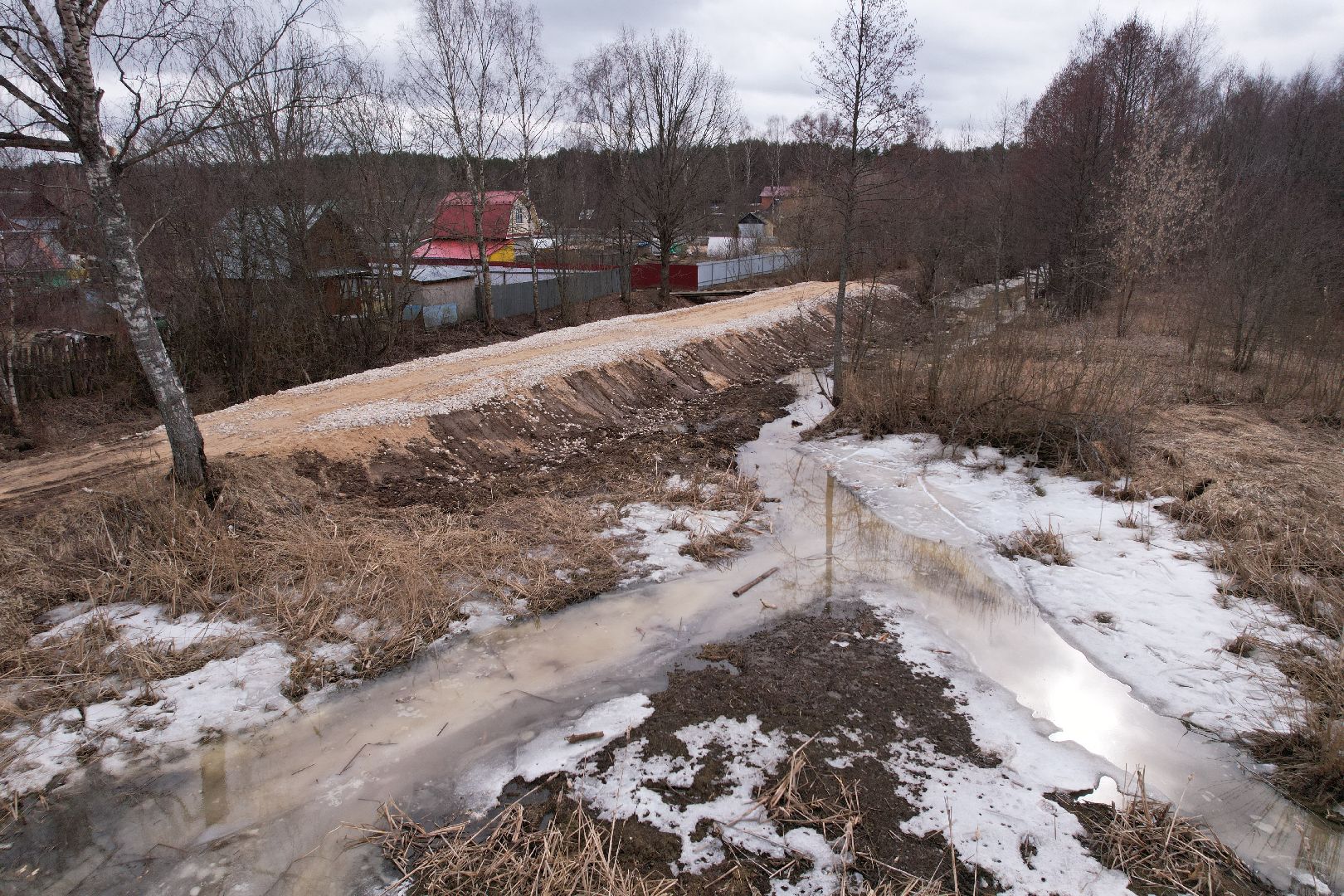 видео с коптера, ремонт дамбы в талдоме, ремонт дамбы в парке солнечный берег,