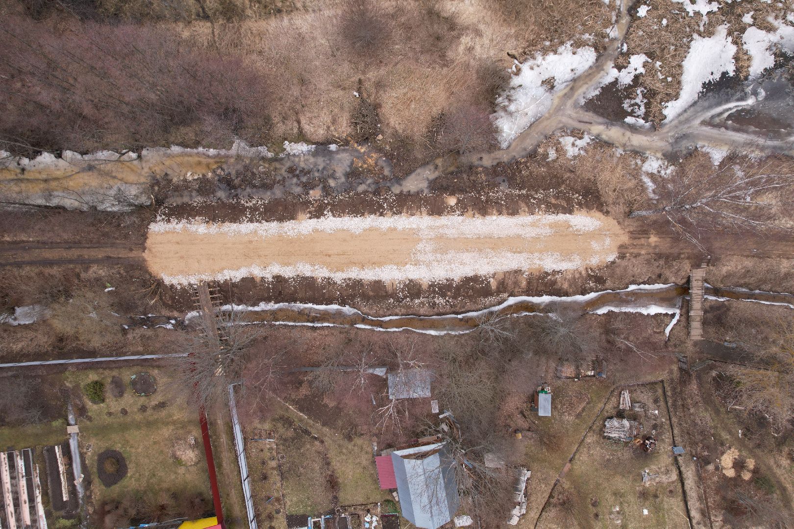 видео с коптера, ремонт дамбы в талдоме, ремонт дамбы в парке солнечный берег,