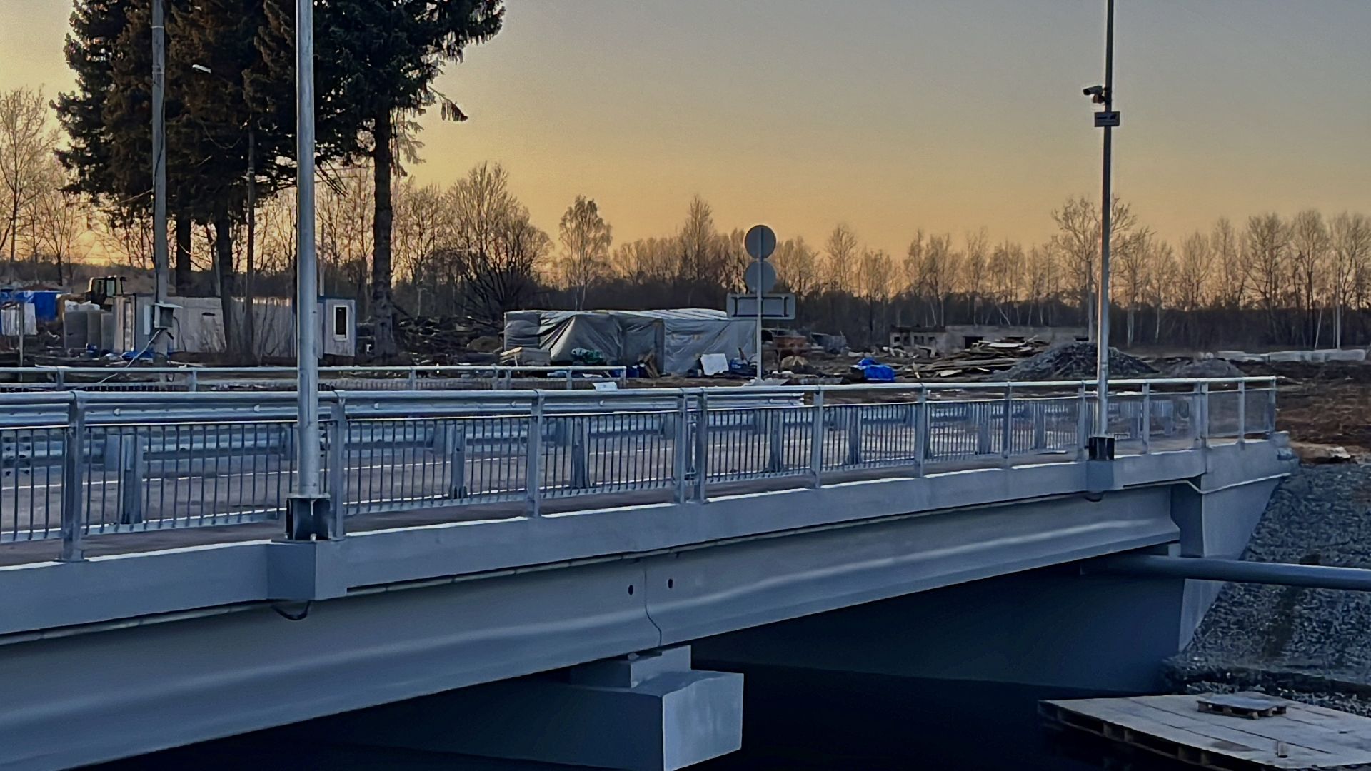 наро-фоминск, наро-фоминский городской округ, новая улица наро-фоминска, автомобильный мост, новый микрорайон города, строительство,