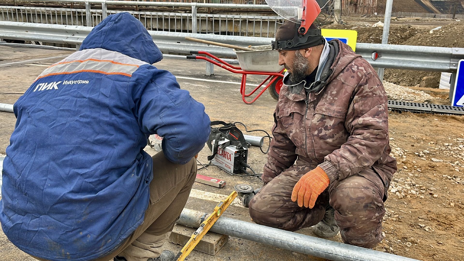 наро-фоминск, наро-фоминский городской округ, новая улица наро-фоминска, автомобильный мост, новый микрорайон города, строительство,