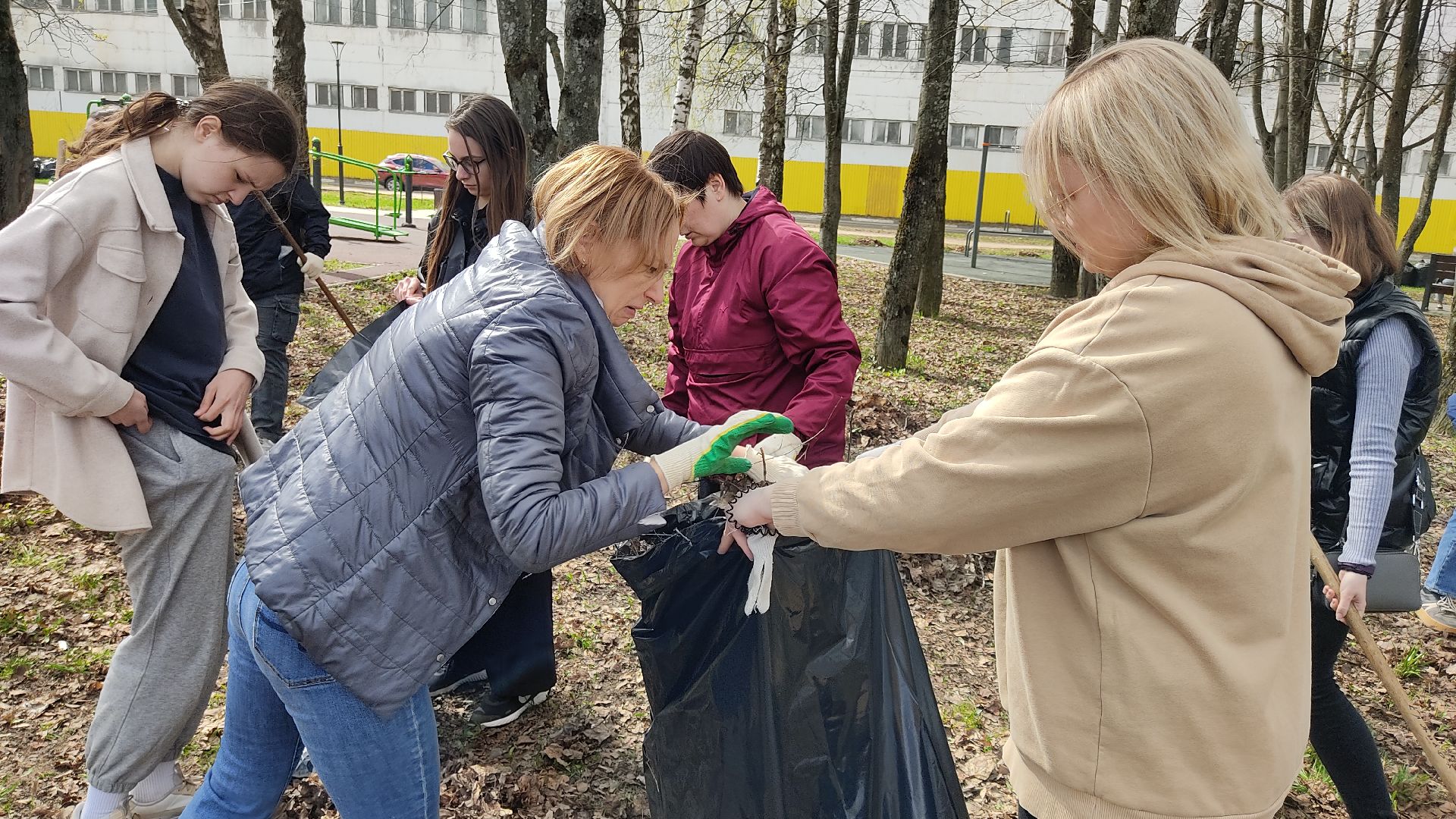 Лобня, благоустройство, субботник