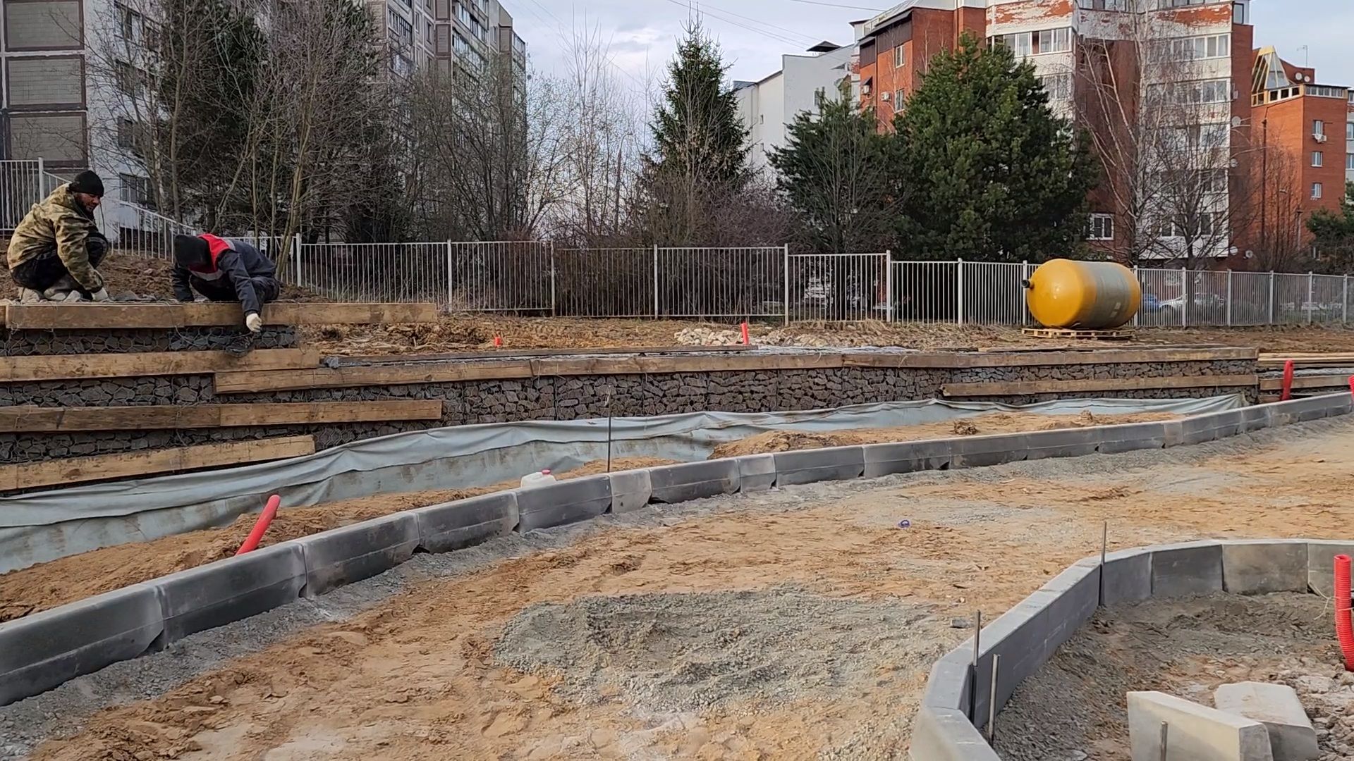 Чехов, улица Береговая, набережная реки Теребенка, благоустройство, реконструкция, строительство, подпорные стенки, габионы, укрепление берега, госпрограмма московской области, формирование комфортной городской среды,