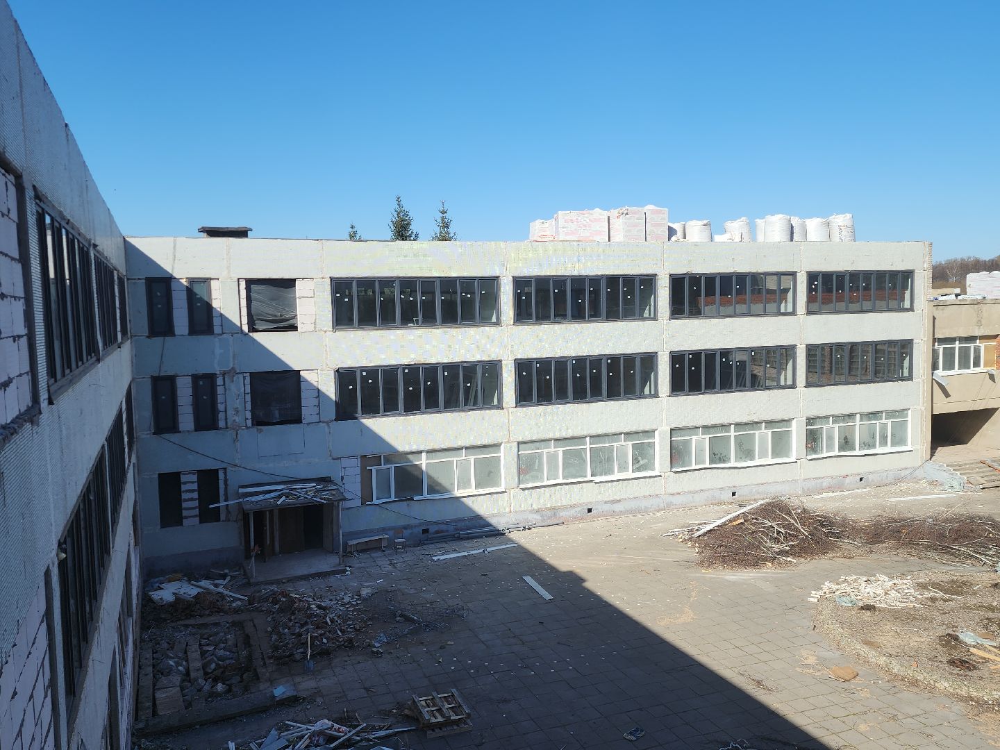 серпухов, подмосковье, капремонт школы,