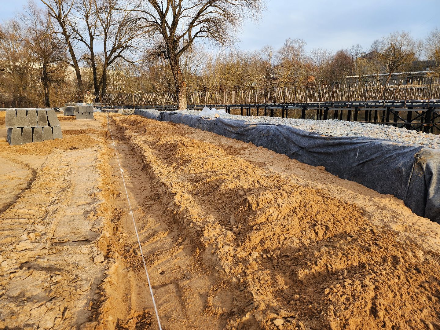 Чехов, улица Береговая, набережная реки Теребенка, благоустройство, реконструкция, строительство, пешеходные дорожки, тротуары, тропинки, велодорожки, госпрограмма московской области, формирование комфортной городской среды,