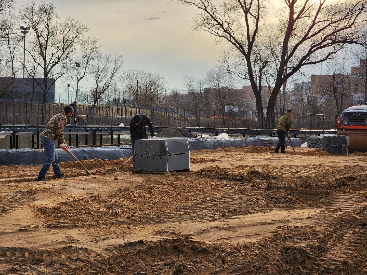 Чехов, улица Береговая, набережная реки Теребенка, благоустройство, реконструкция, строительство, пешеходные дорожки, тротуары, тропинки, велодорожки, госпрограмма московской области, формирование комфортной городской среды,