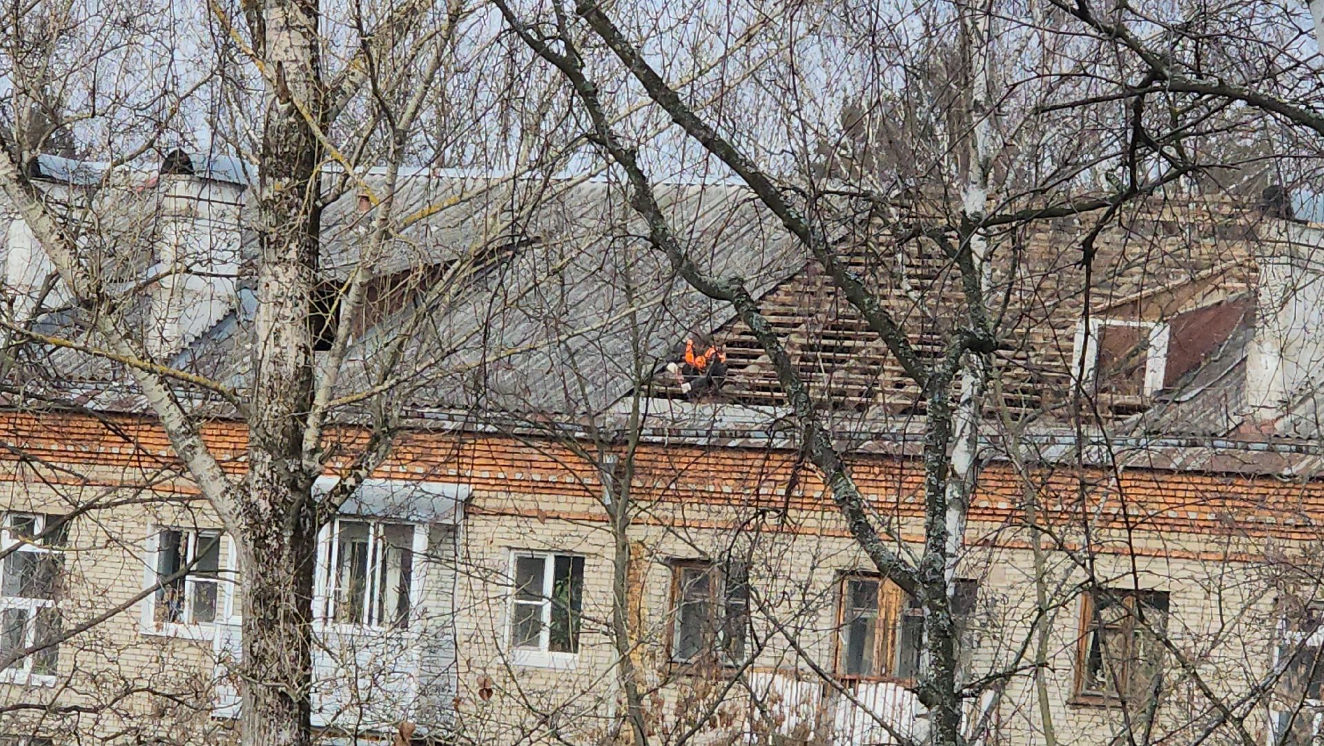 пушкино, капремонт, ремонт кровли, стропила,рабочие,фонд капитального ремонта,вертикалки,