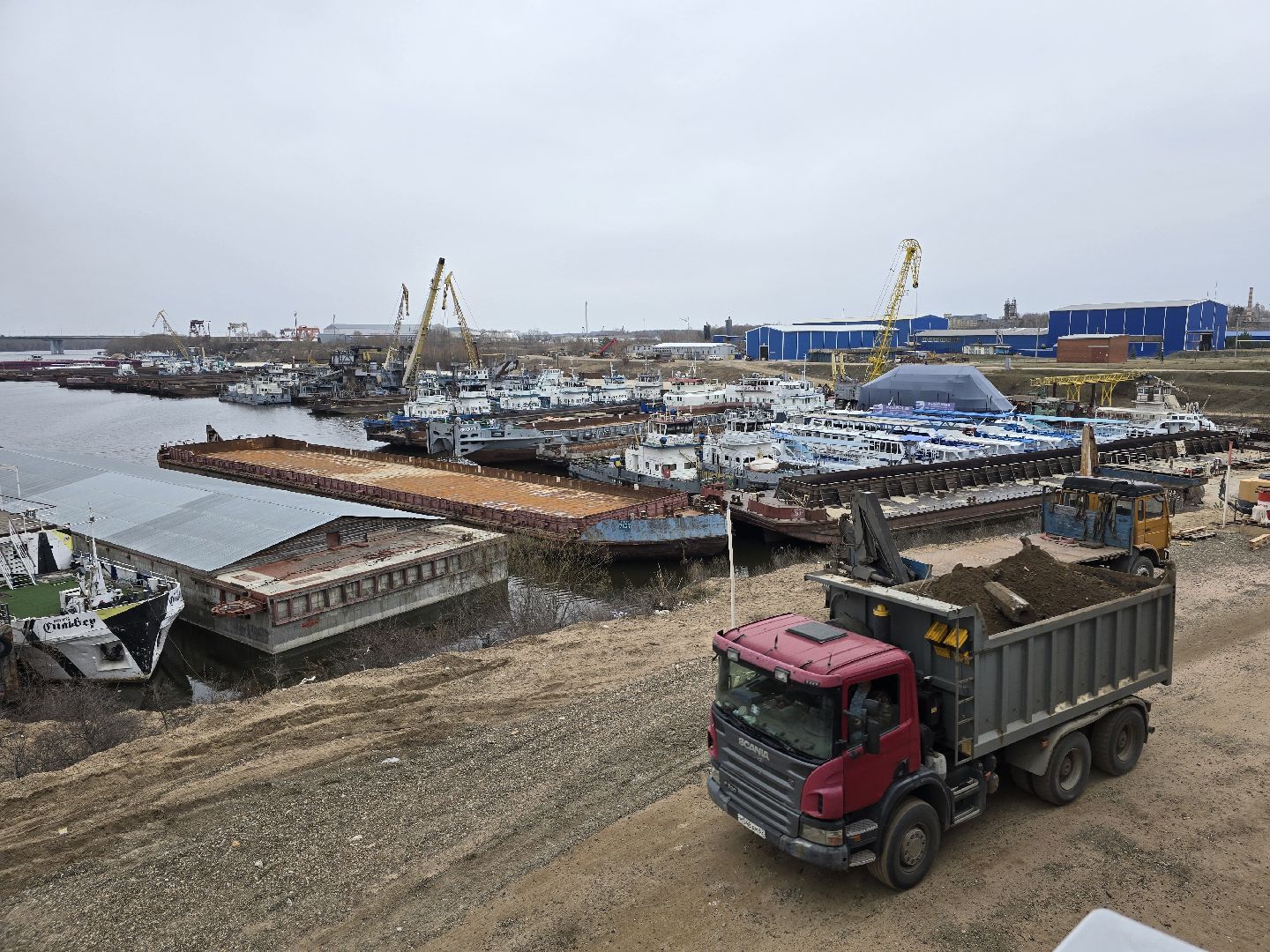 Коломна, порт, теплоход, плавучий госпиталь,