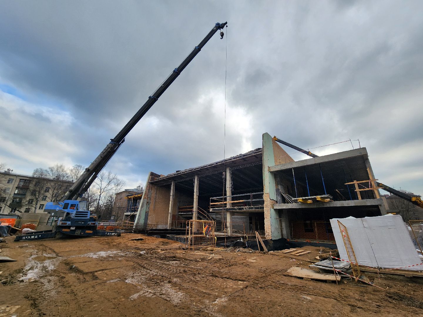 театр фэст, мытищи, реконструкция,