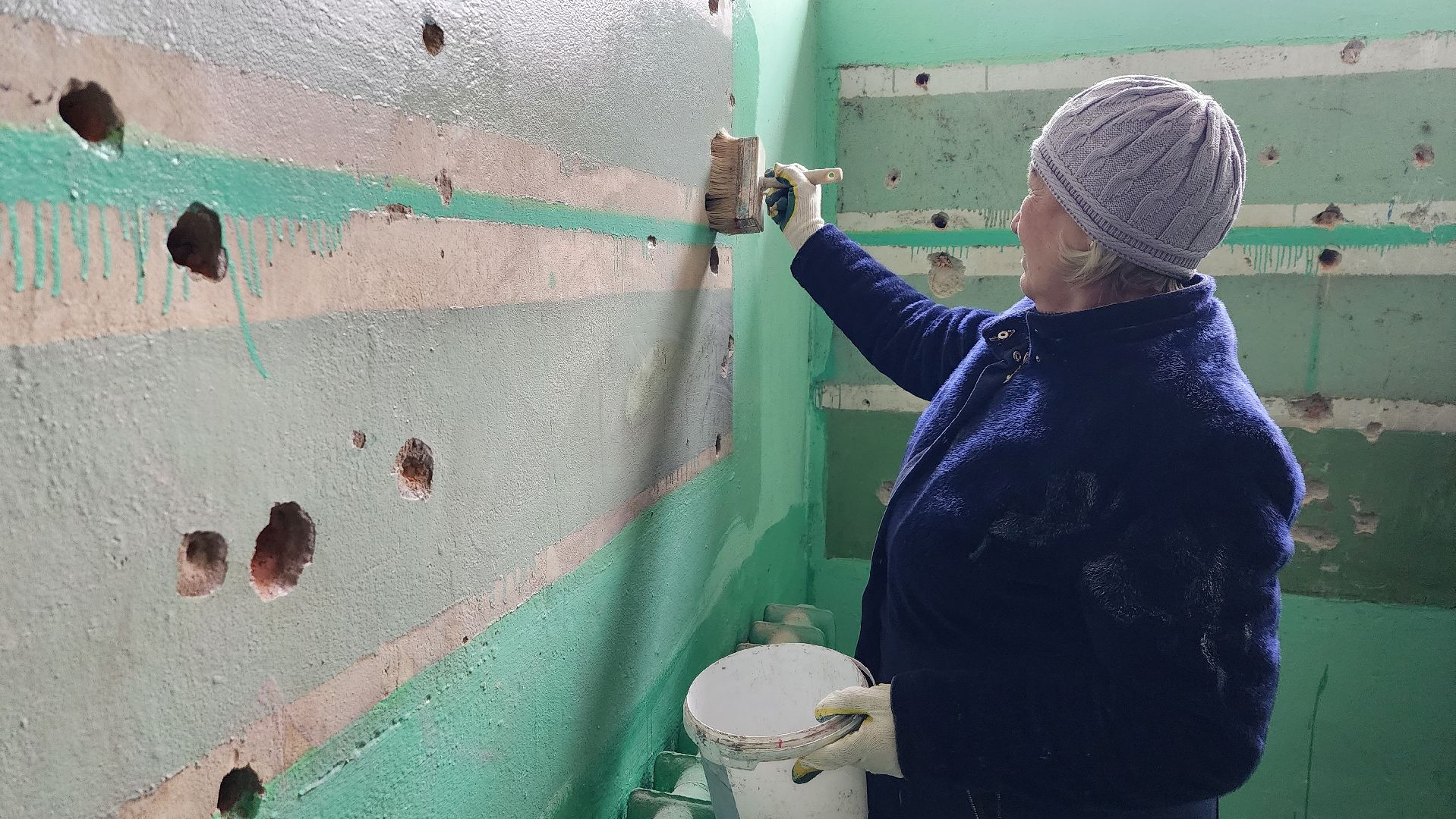 жкх, истра,ремонт подъезда,