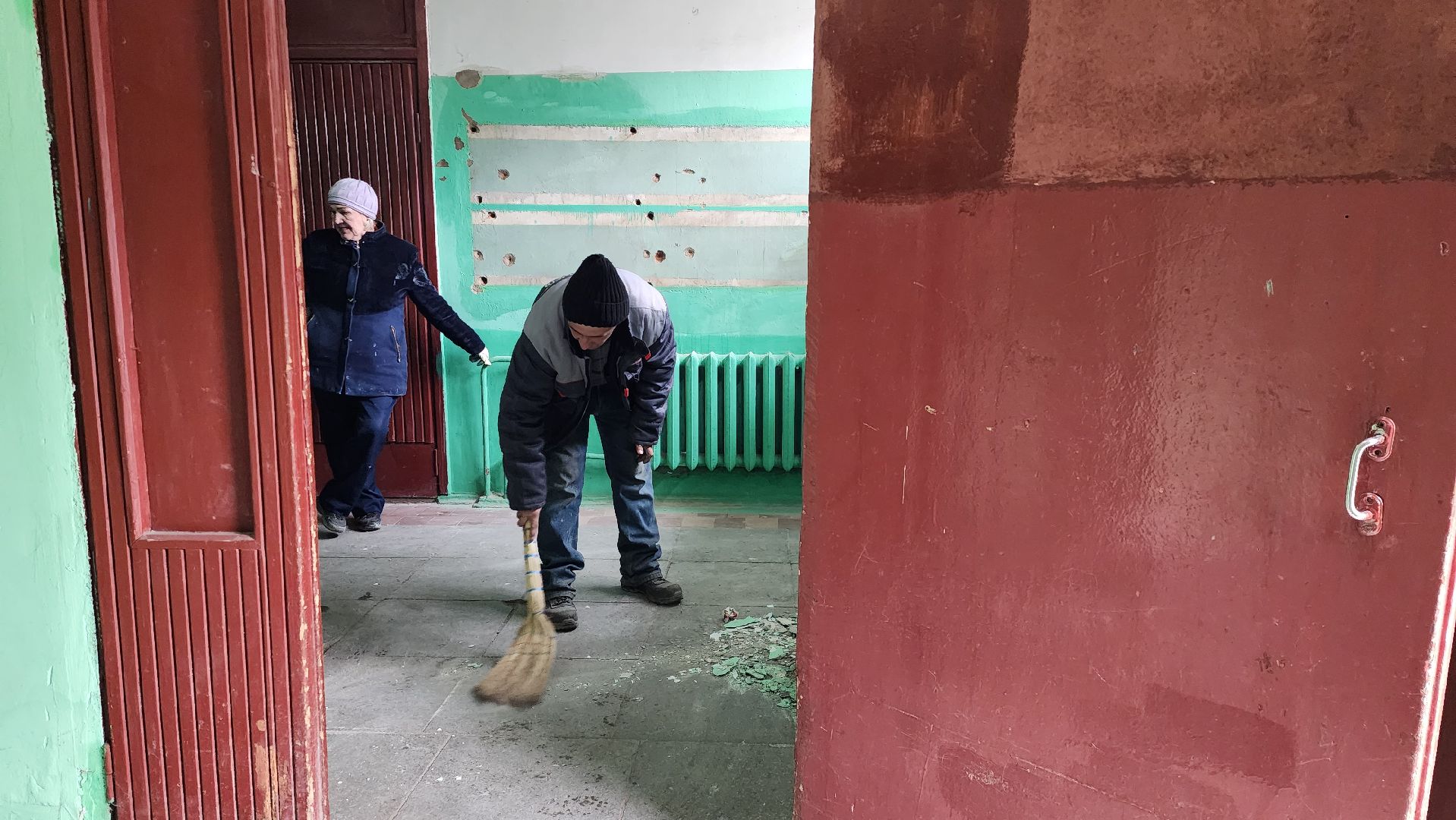 жкх, истра,ремонт подъезда,