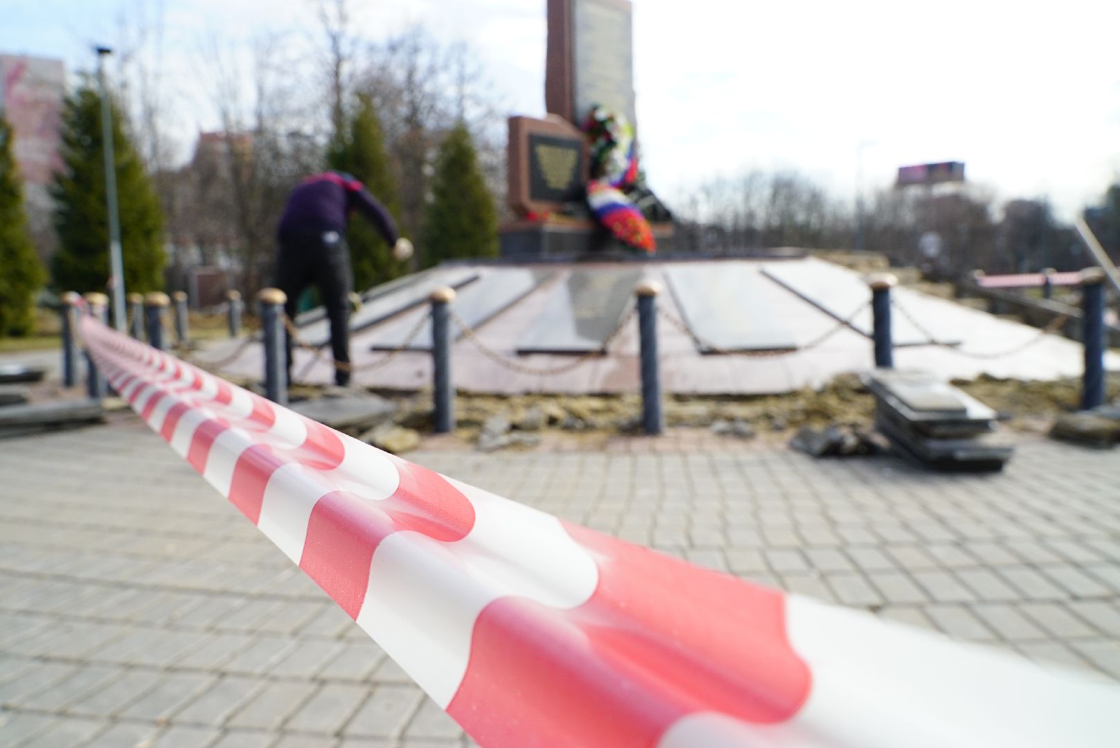 обновление, памятник, ремонт, сквер, парк,