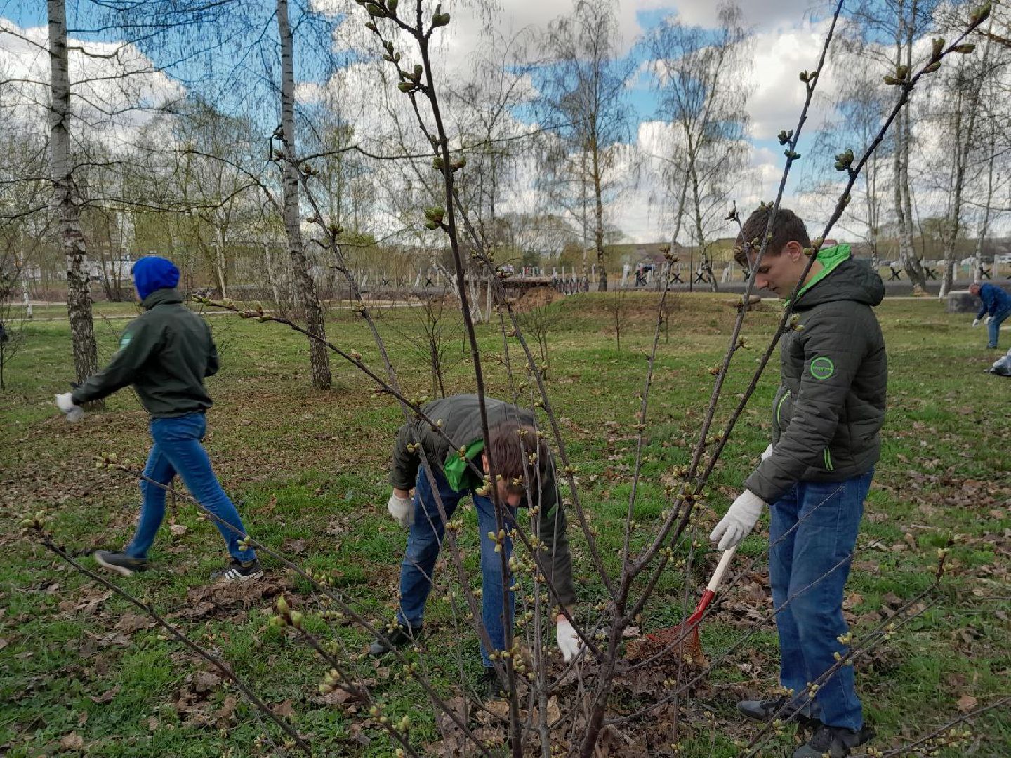 Лобня, благоустройство, субботник