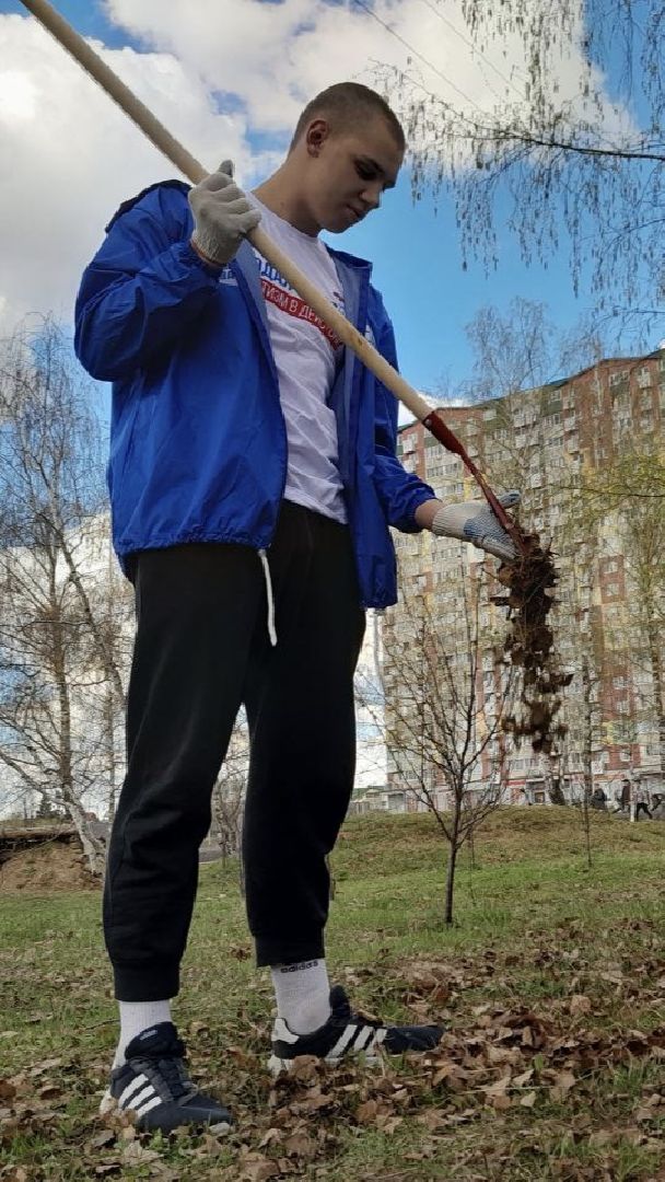 Лобня, благоустройство, субботник