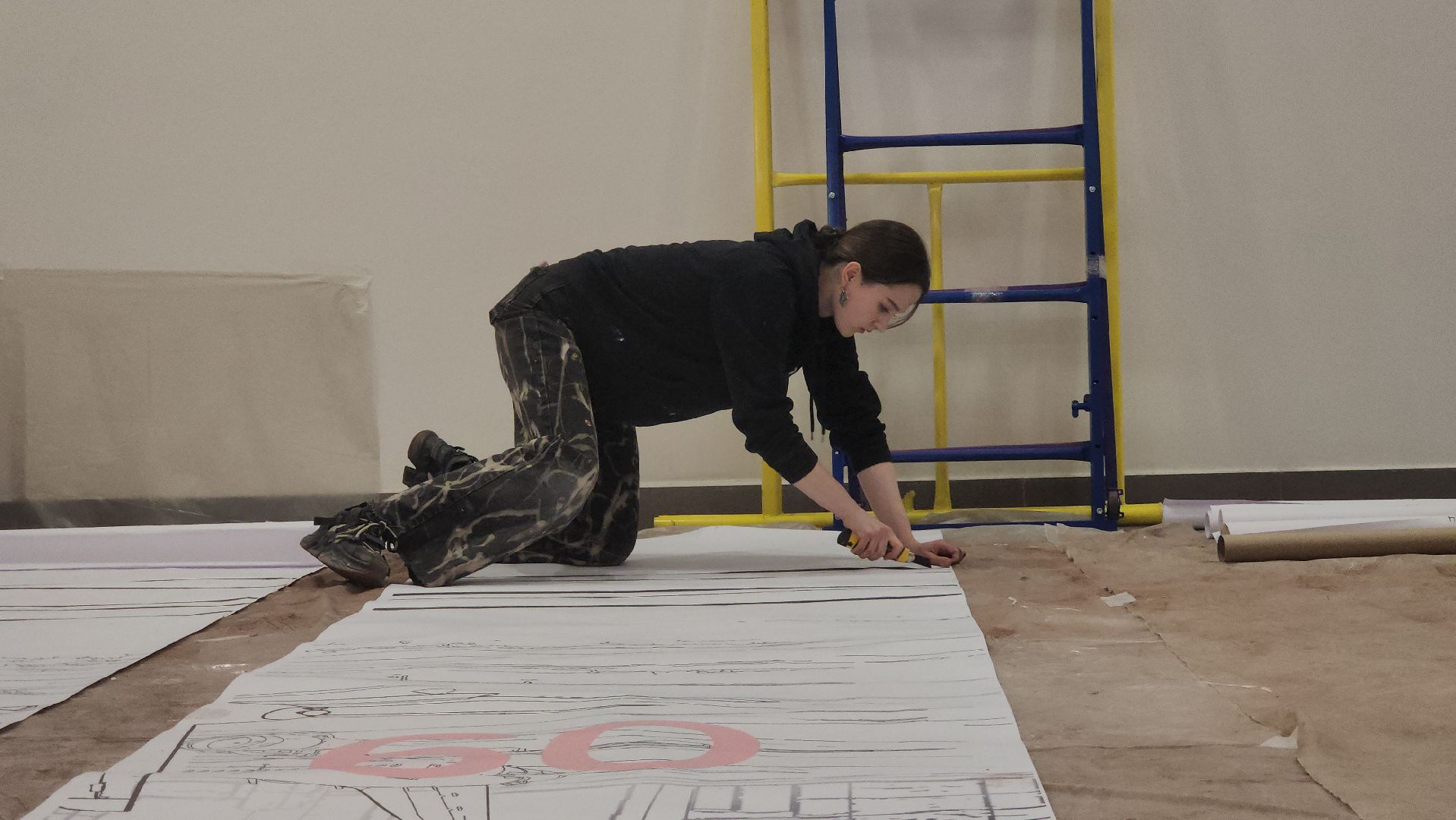 монументальная живопись, Авиатика, Лобня,