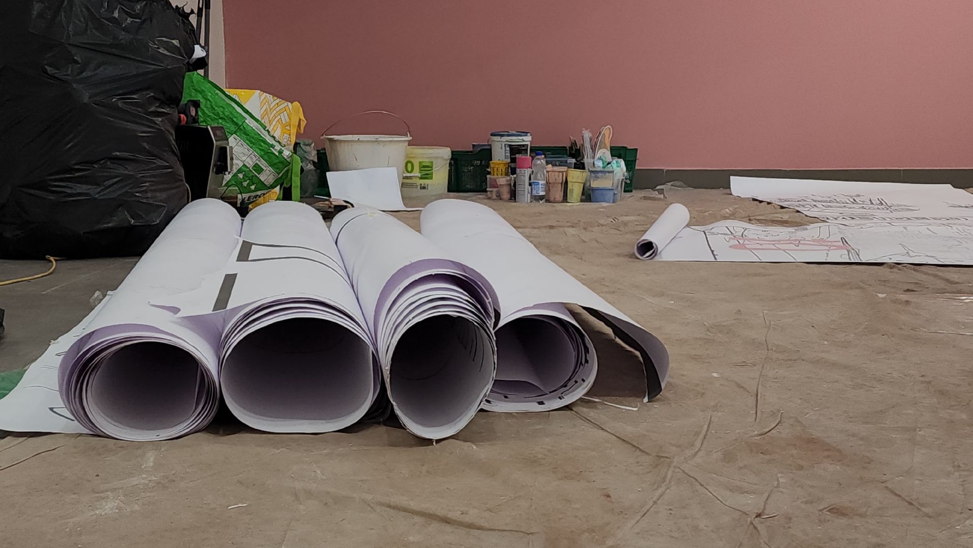 монументальная живопись, Авиатика, Лобня,