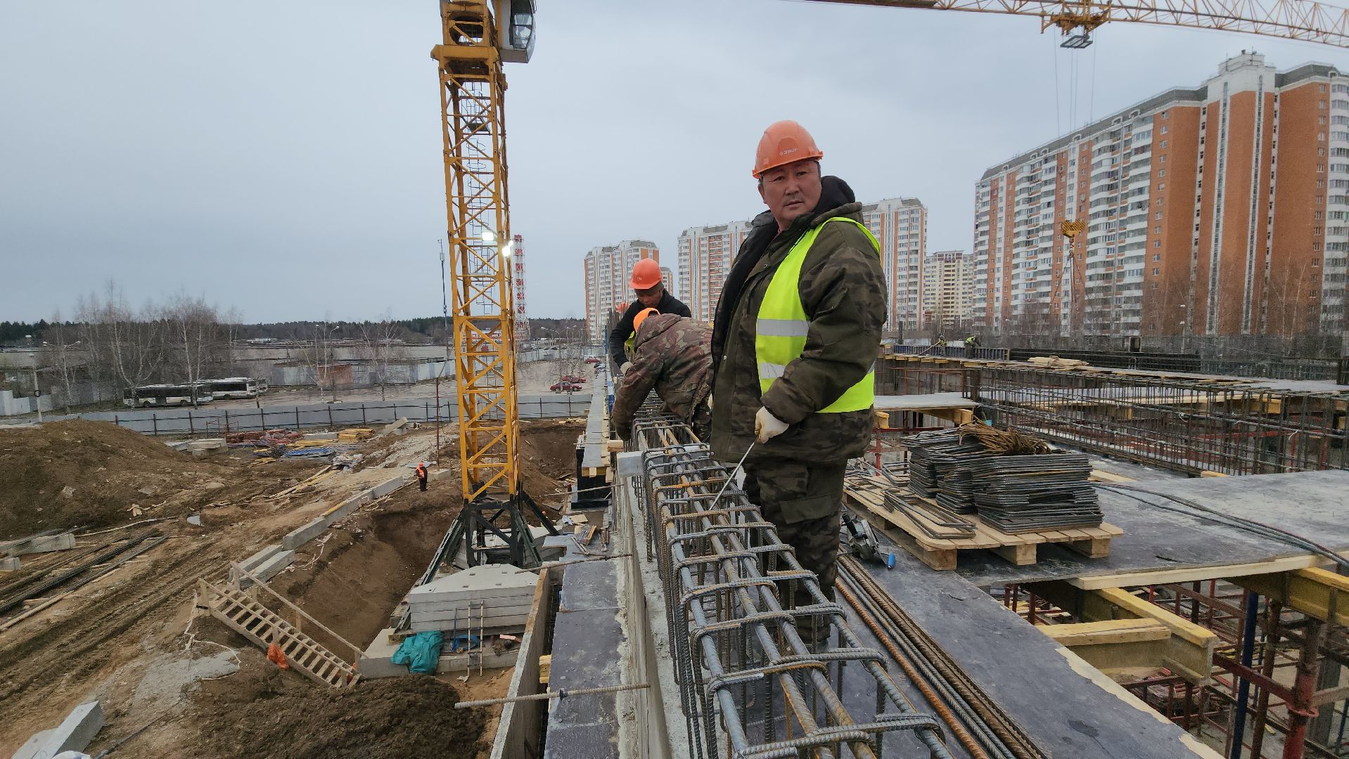 фок с бассейном, Лобня, Строительство,