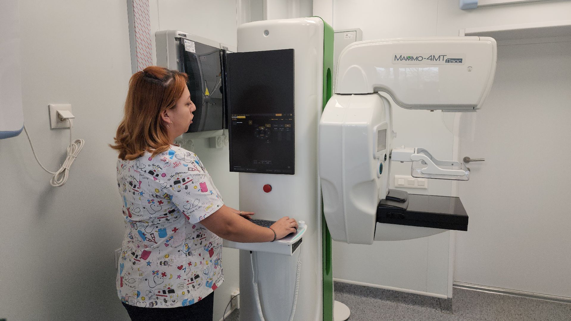 новый маммограф, Новое оборудование в больнице, Загорянский, щёлково,