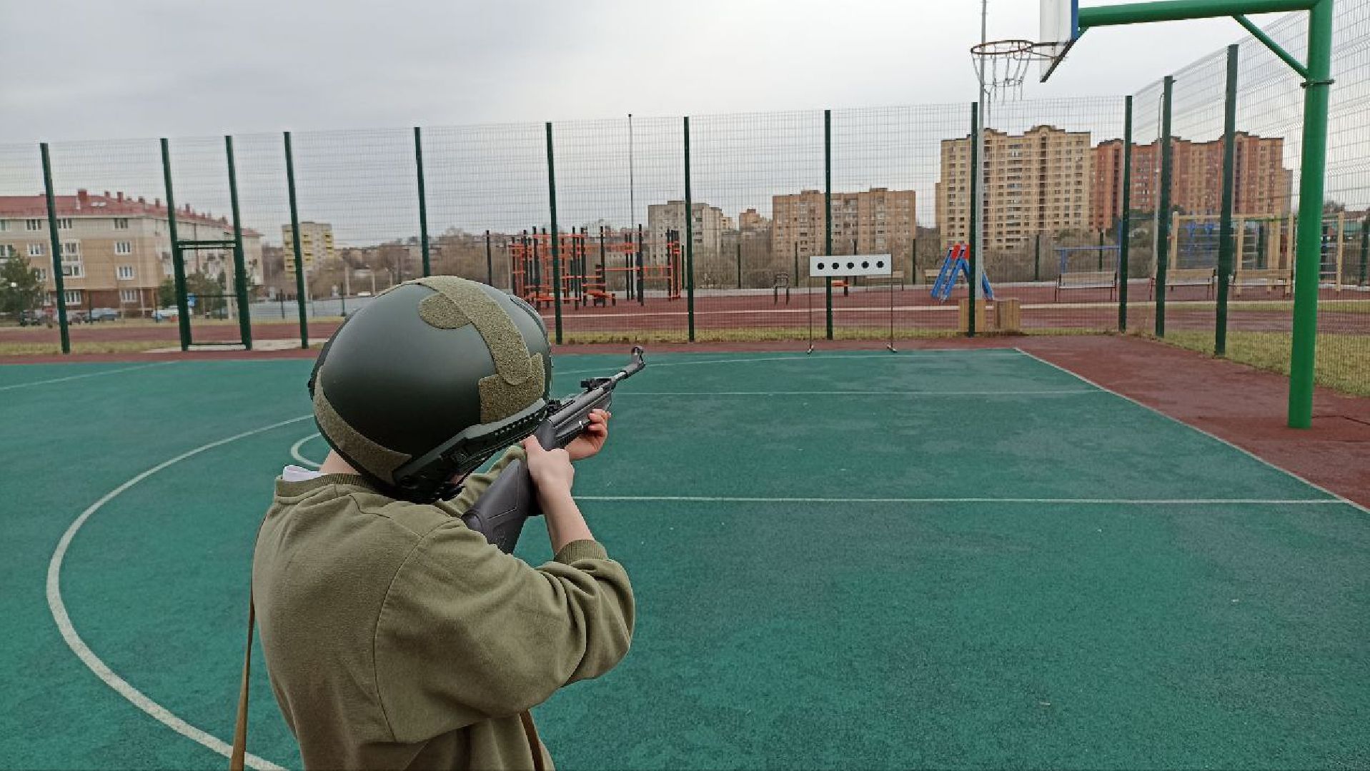 Истра, военно -патриотическая игра, Спорт, Школа,