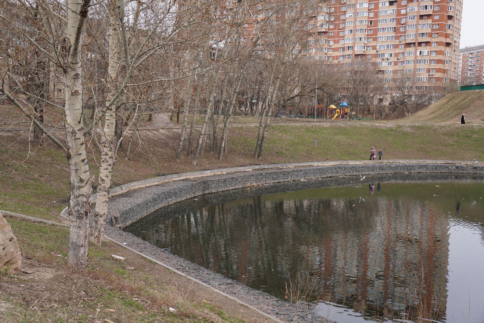 котельники, благоустройство, пруд, микрорайон силикат,