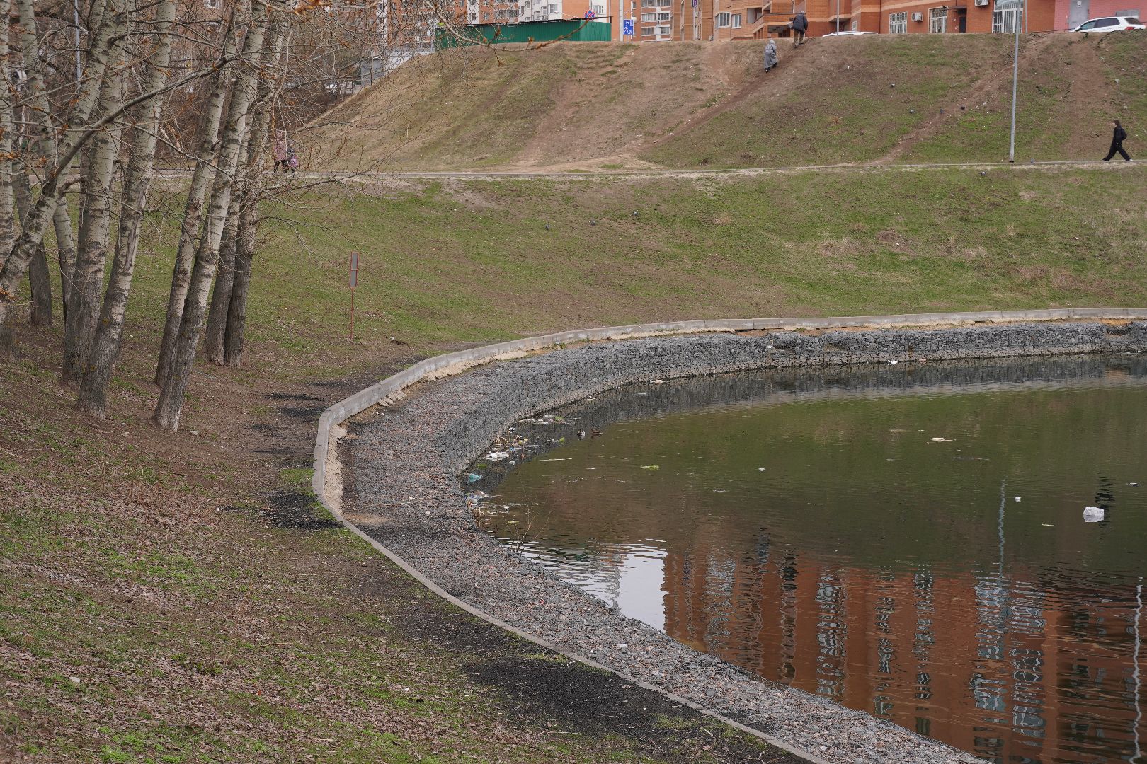 котельники, благоустройство, пруд, микрорайон силикат,
