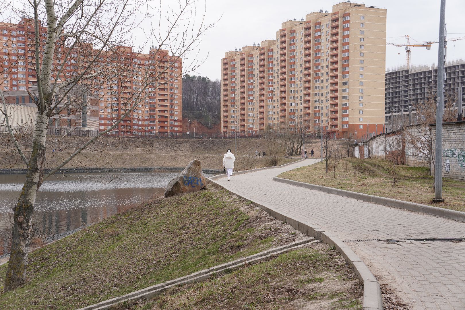 котельники, благоустройство, пруд, микрорайон силикат,