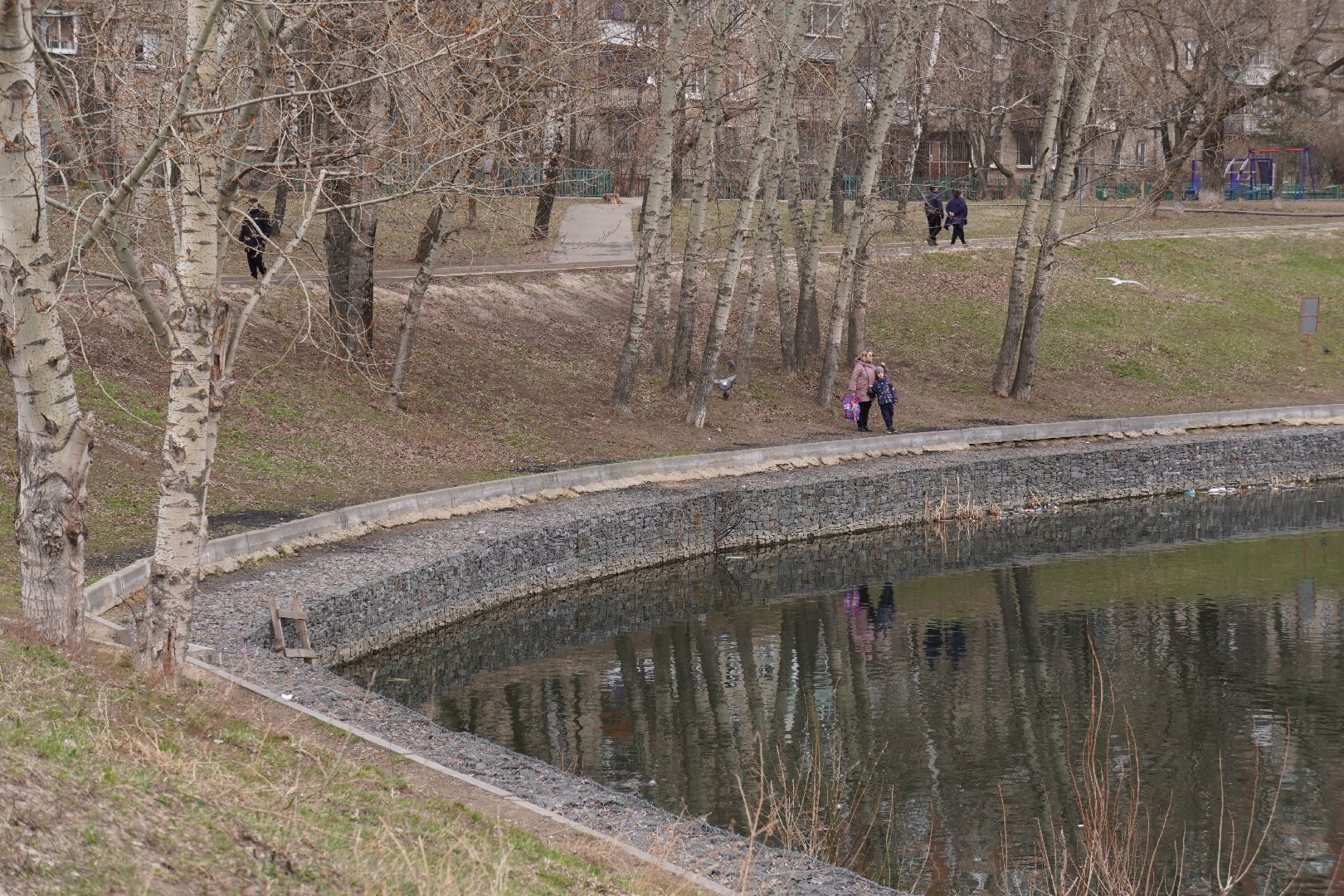 котельники, благоустройство, пруд, микрорайон силикат,