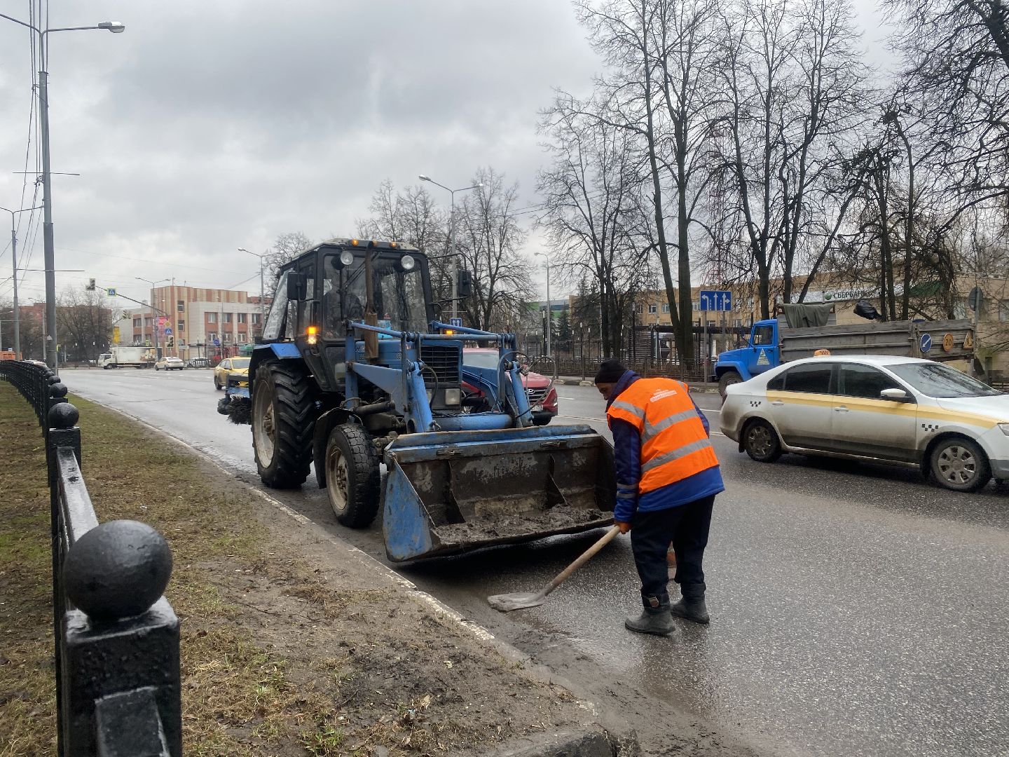 жкх, благоустройство, субботник, уборка, подмосковье, домодедово, весенняя уборка,