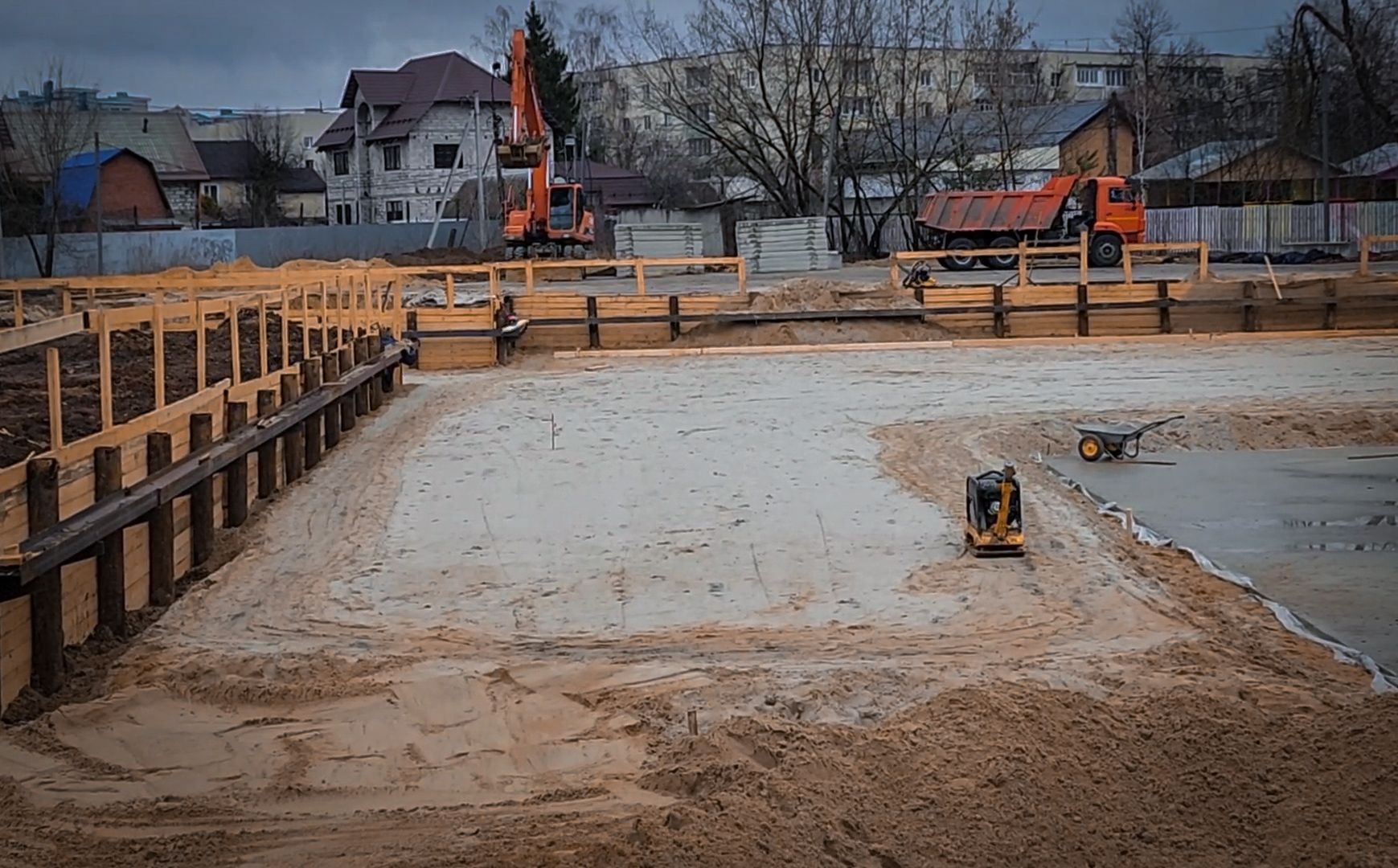 Бронницы, Строительство, Пристройка к лицею,