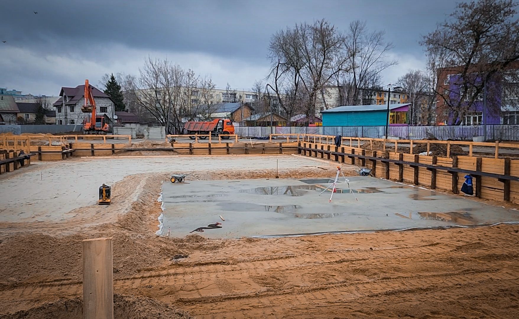 Бронницы, Строительство, Пристройка к лицею,