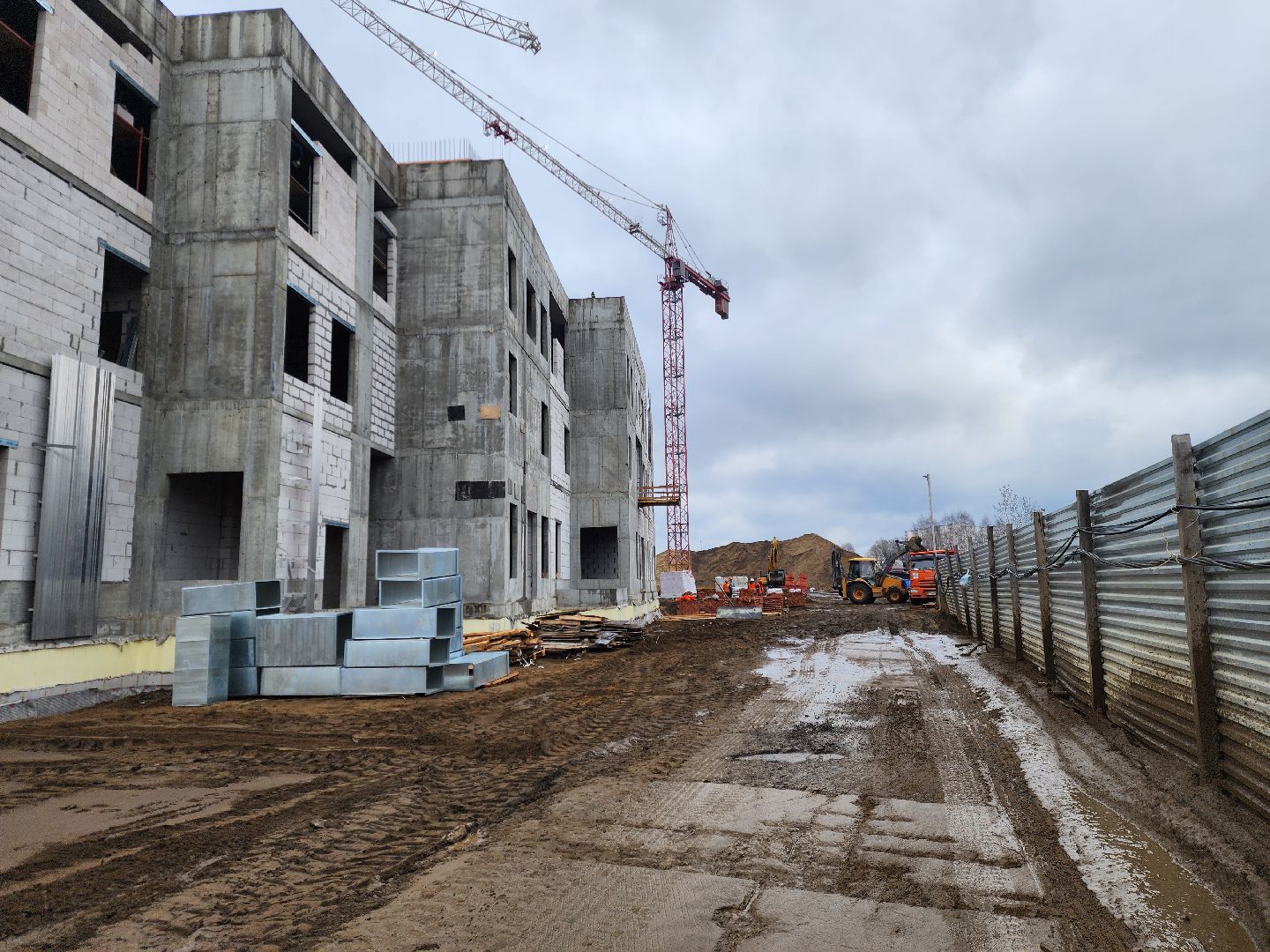 ногинск, строительство, больница, медицина, поликлиника, благоустройство,