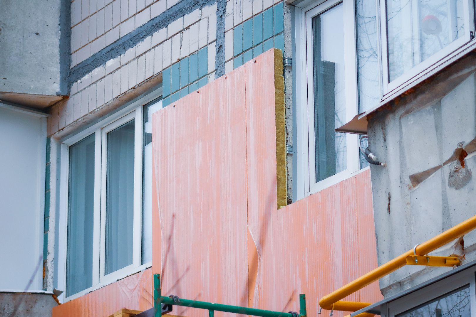 Клин, ремонт дома, ЖКХ, утепление фасада мкд,