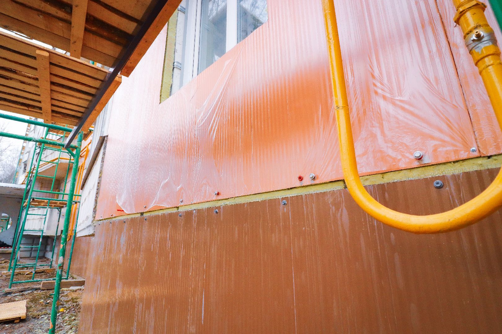 Клин, ремонт дома, ЖКХ, утепление фасада мкд,