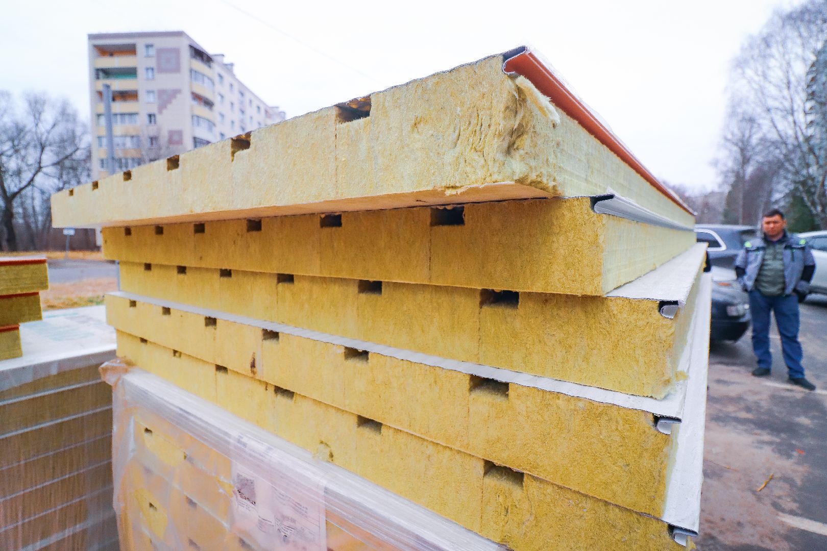 Клин, ремонт дома, ЖКХ, утепление фасада мкд,