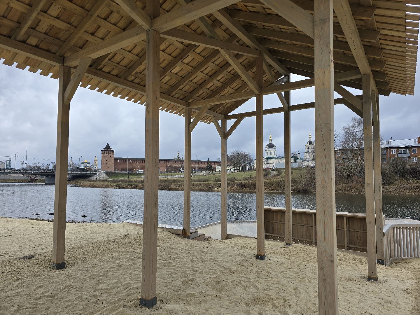 Коломна, благоустройство, пляж, набережная, зона отдыха,