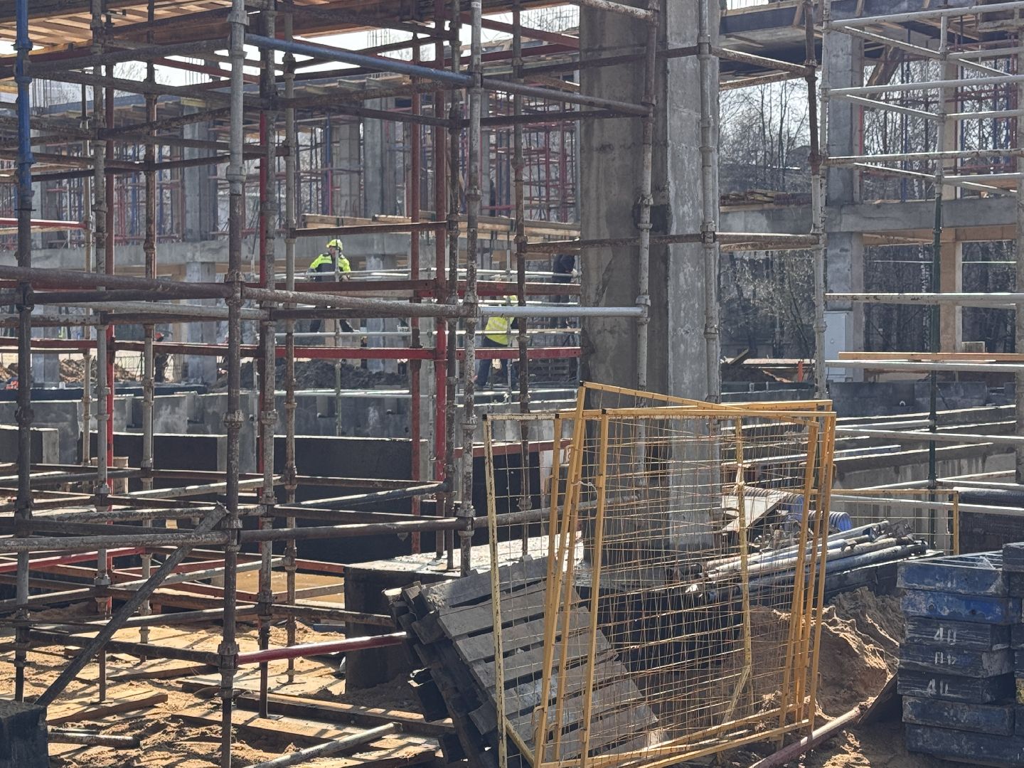 Акватеримальный комплекс в Одинцово, Строительство,