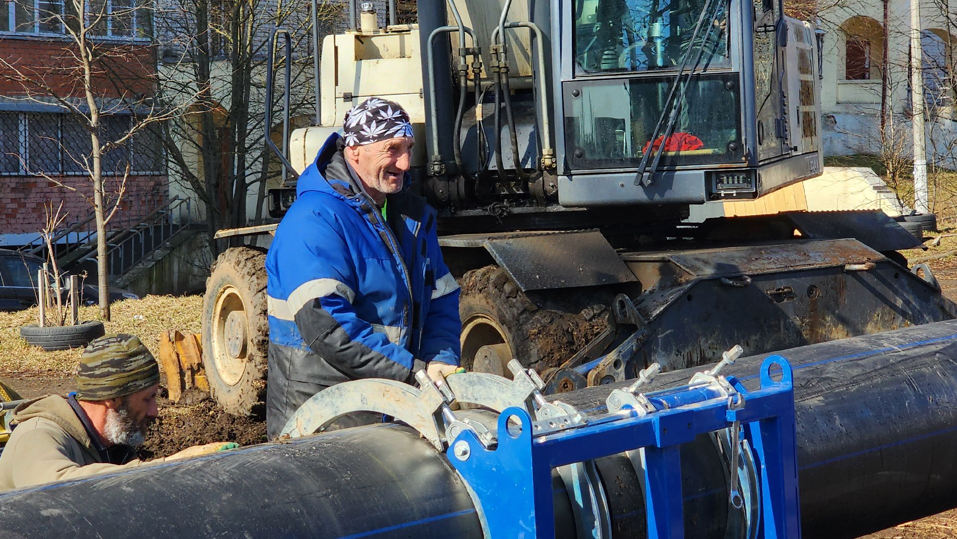 солнечногорск, улица красная, мособлгаз, строительство газопровода,
