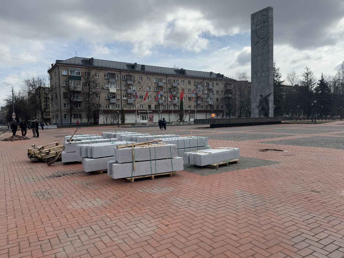 благоустройство, балашиха, проспект ленина,