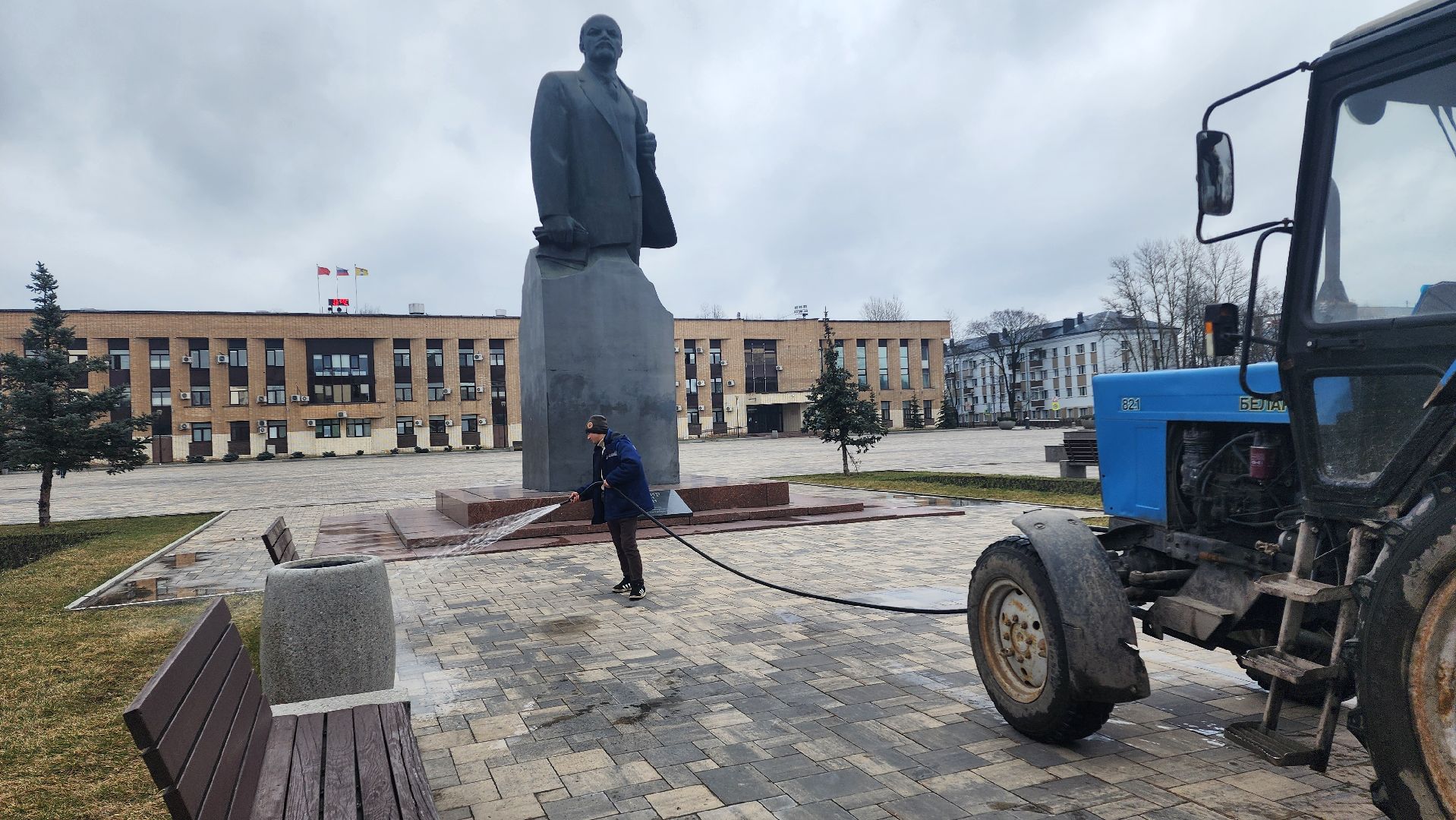 жкх, благоустройство, домодедово, уборка, весенняя уборка, субботник, месячник благосутройства, месячник чистоты, подмосковье, комбинат благоустройства,