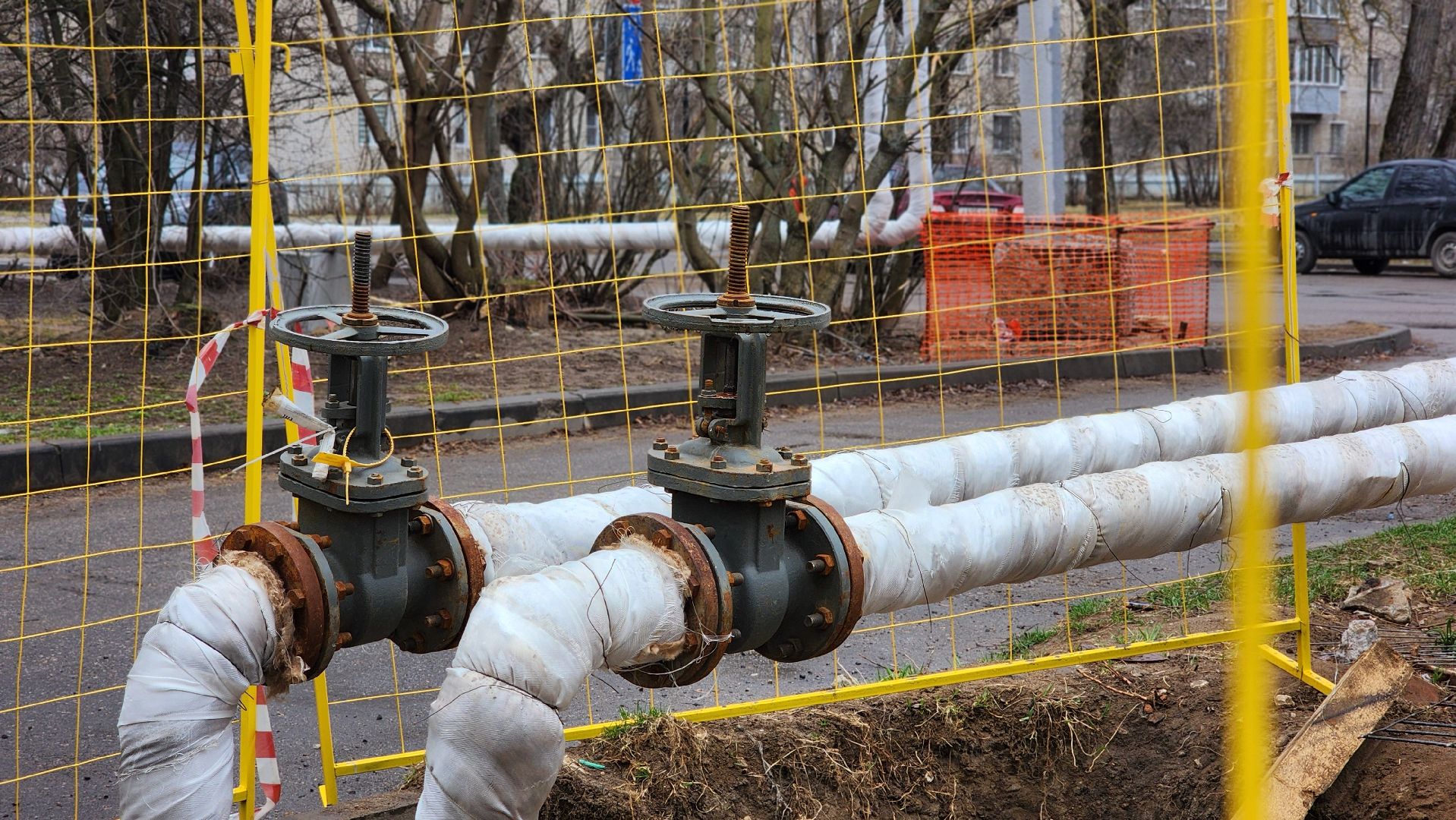 ЖКХ, капремонт теплосетей, Лосино-Петровский,