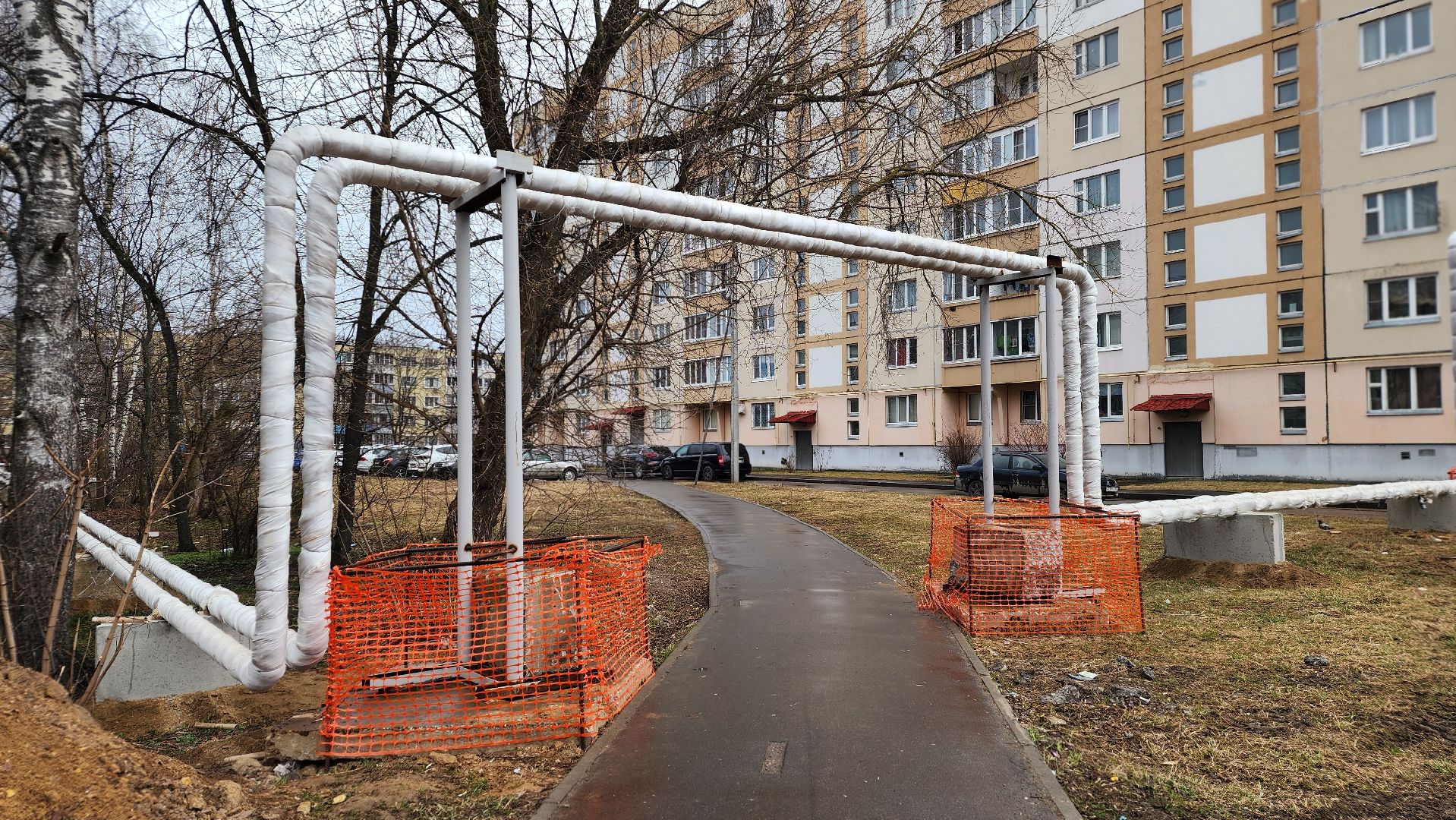 ЖКХ, капремонт теплосетей, Лосино-Петровский,