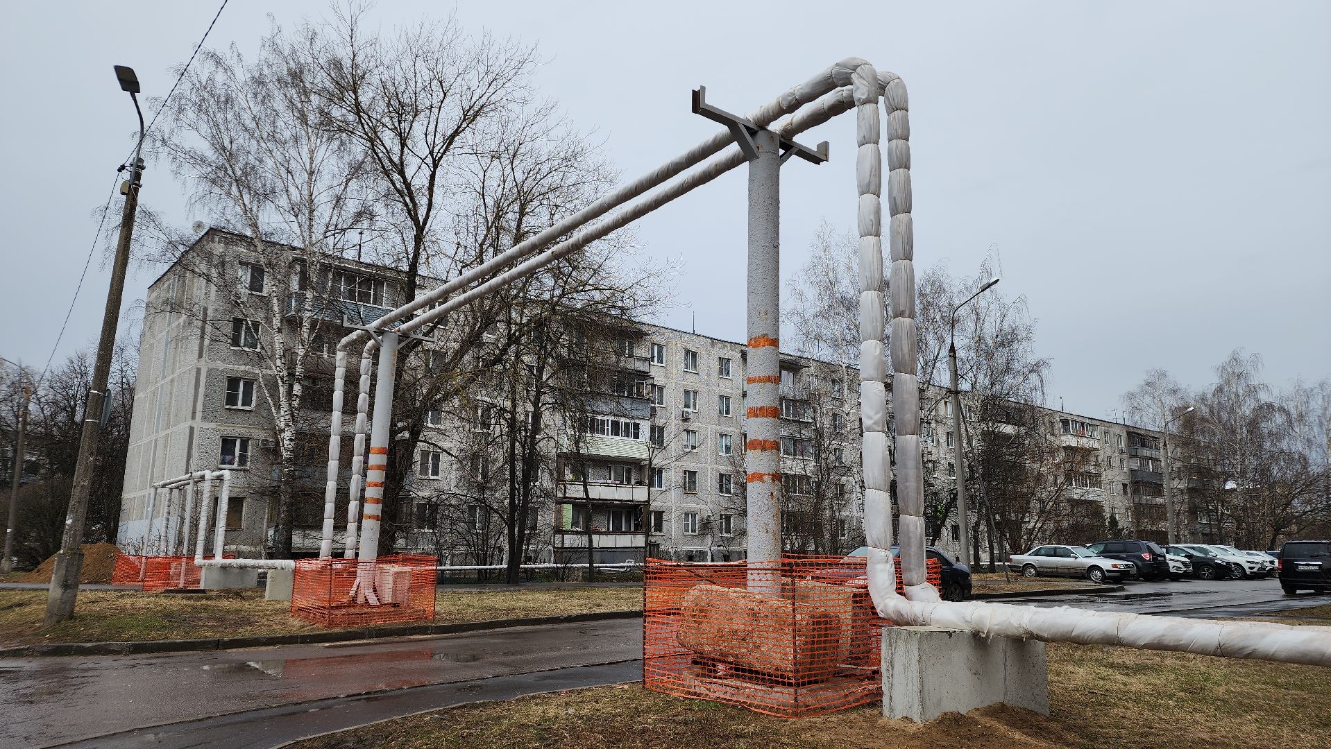 ЖКХ, капремонт теплосетей, Лосино-Петровский,