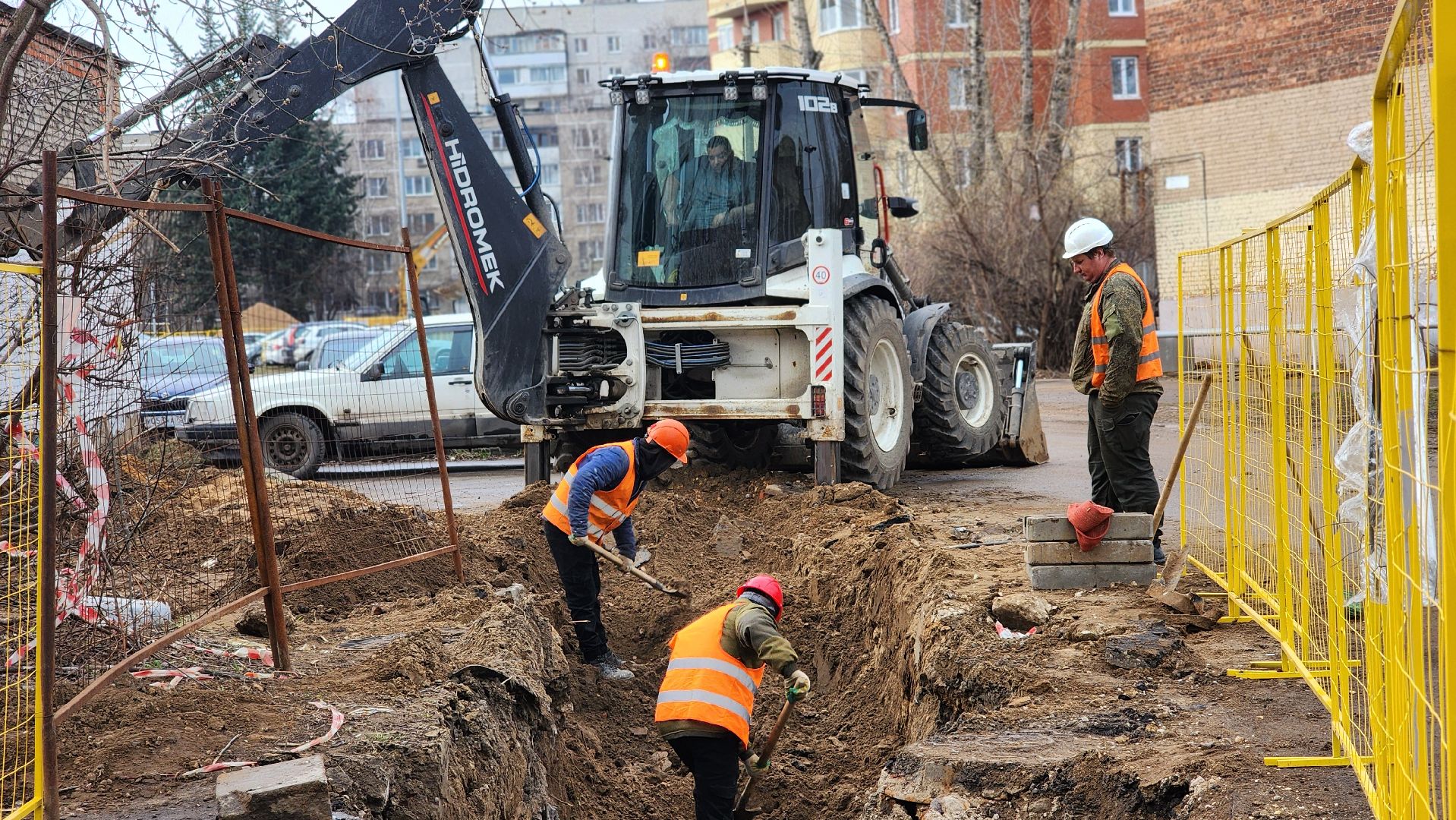 ЖКХ, капремонт теплосетей, Лосино-Петровский,