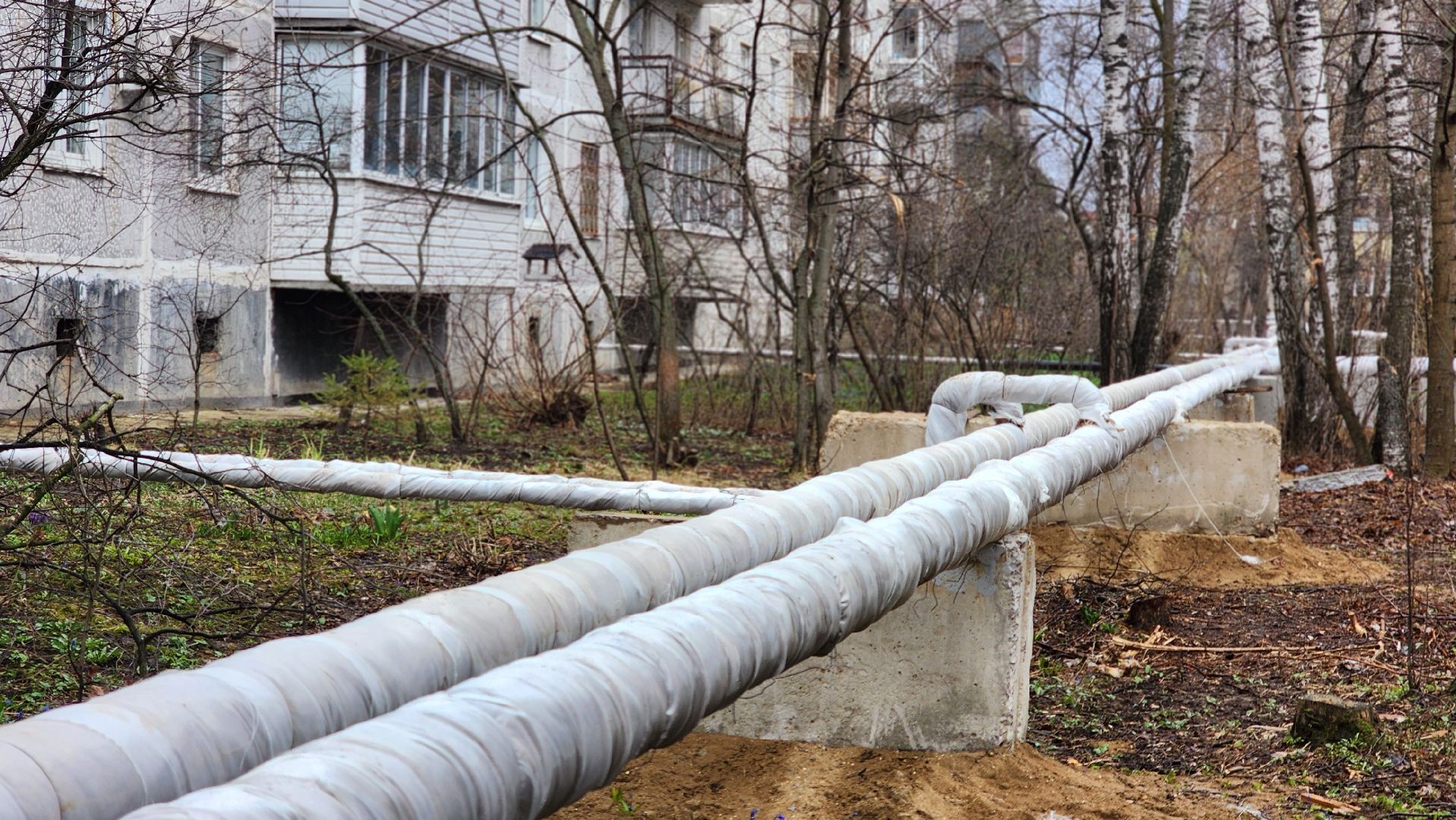 ЖКХ, капремонт теплосетей, Лосино-Петровский,