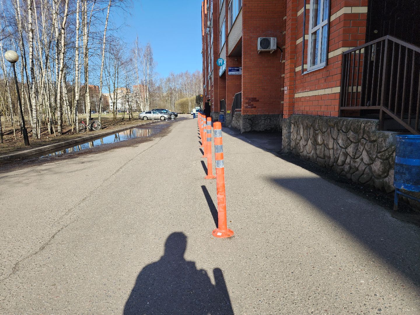 Черноголовка, Парковки, пешеходная зона,